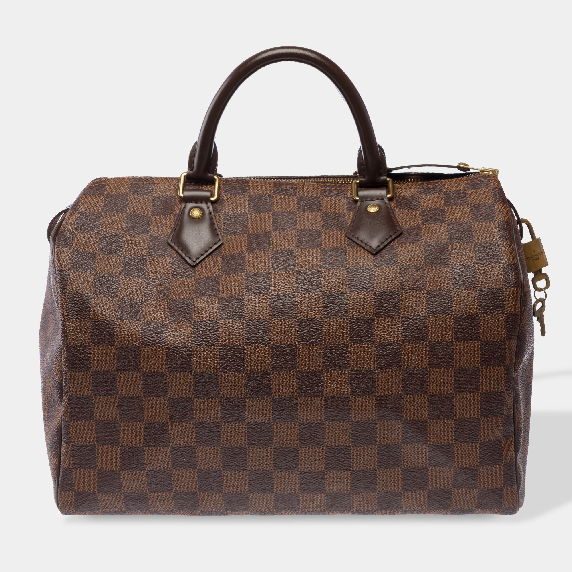 Sac LOUIS VUITTON Speedy en Toile Marron - 103848