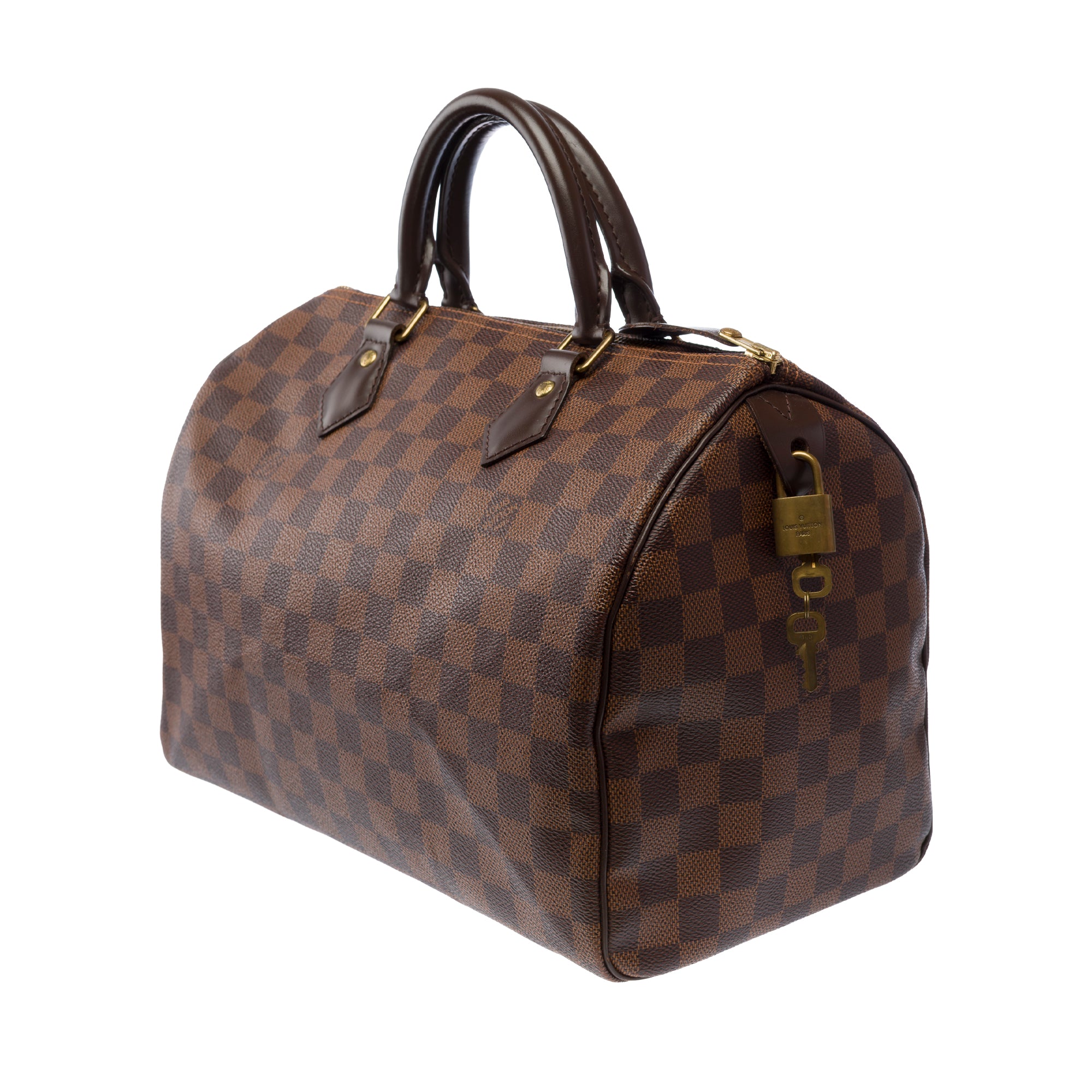 Sac LOUIS VUITTON Speedy en Toile Marron - 103848