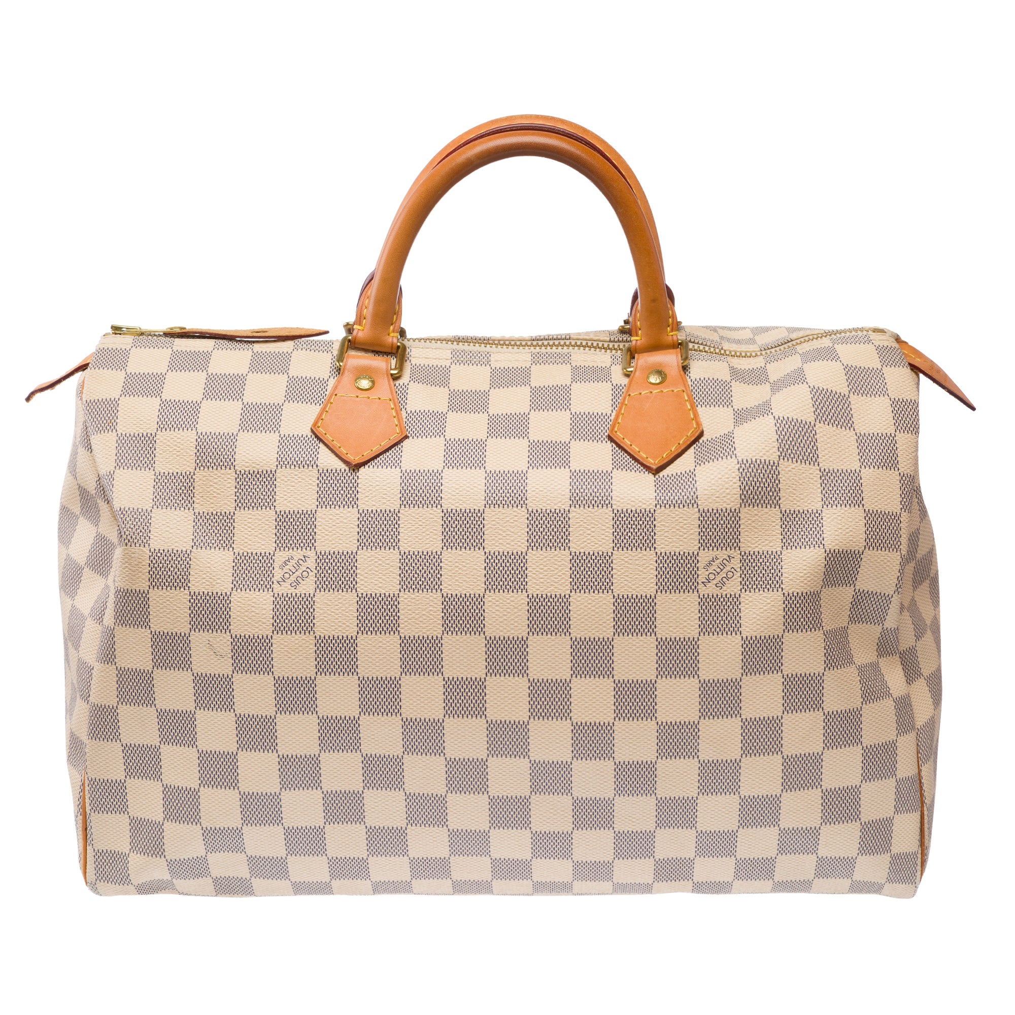 Sac LOUIS VUITTON Speedy en Toile Blanc - 103849