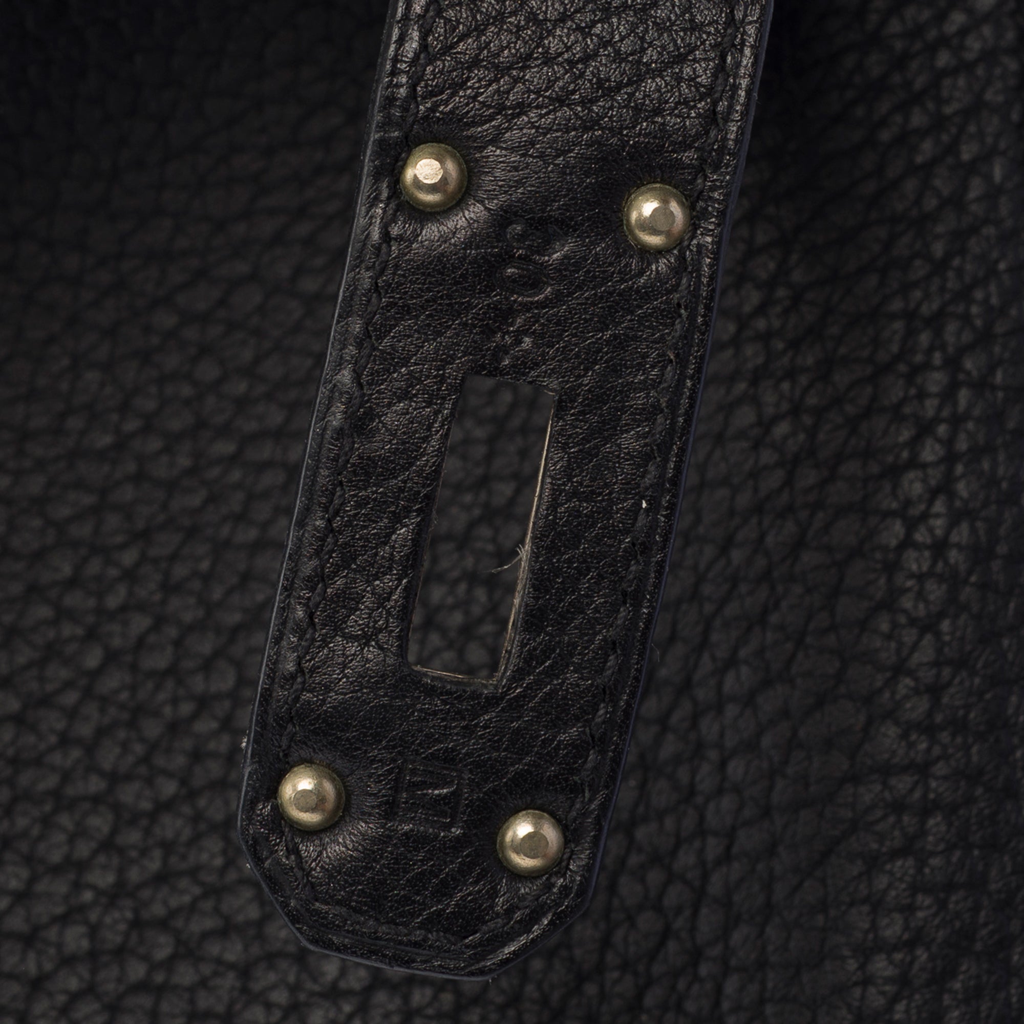 Sac HERMES Jypsiere en Cuir Noir - 103877