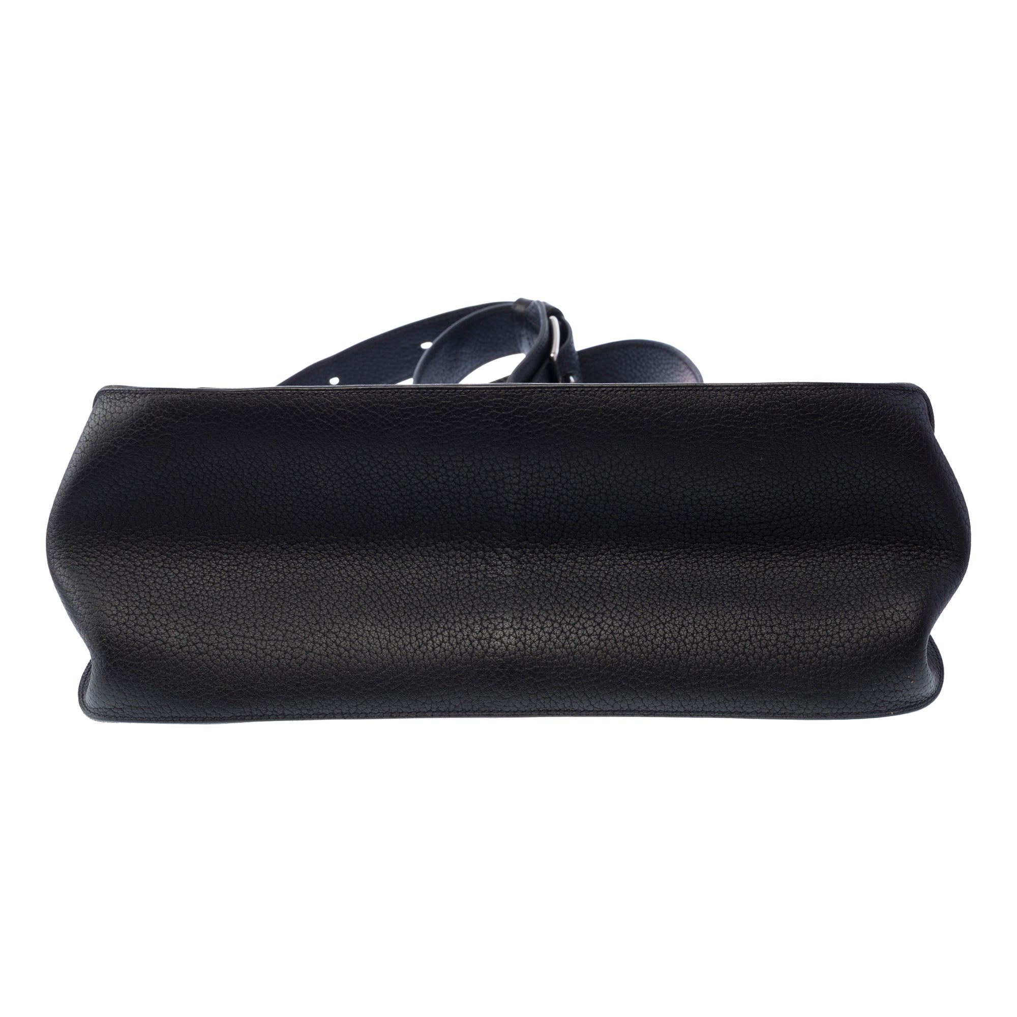 Sac HERMES Jypsiere en Cuir Noir - 103877