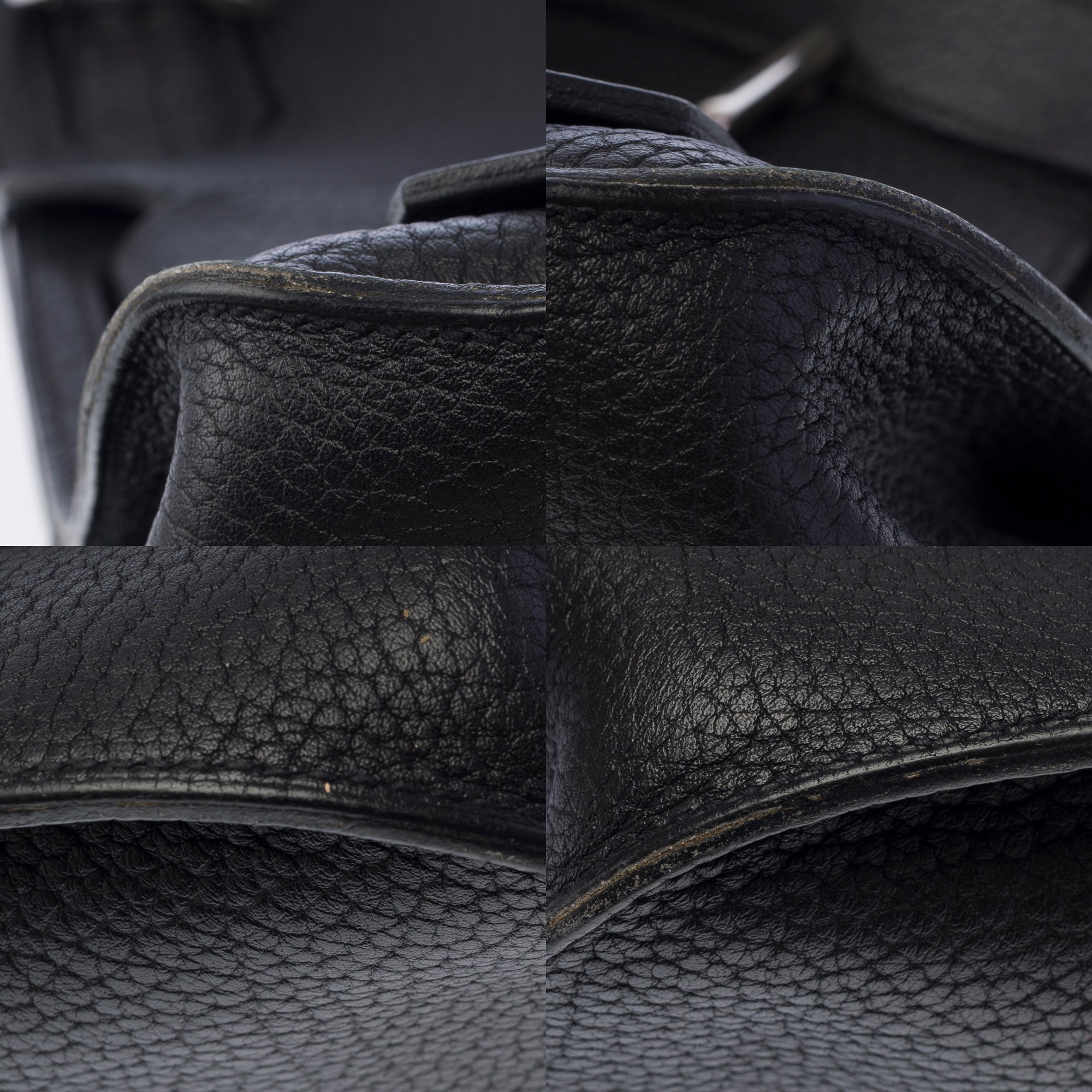 Sac HERMES Jypsiere en Cuir Noir - 103877