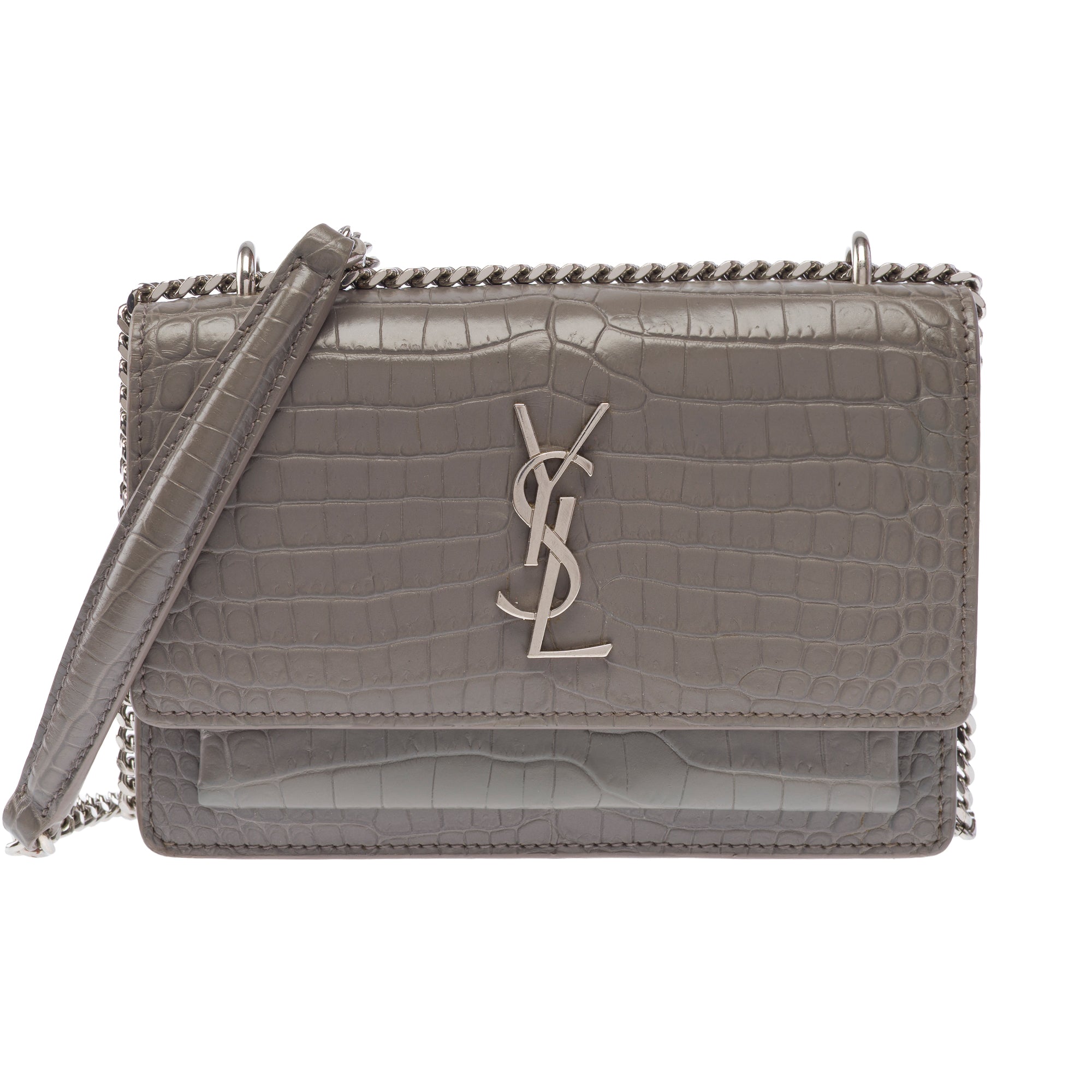 Sac YVES SAINT LAURENT en Cuir Gris - 103883