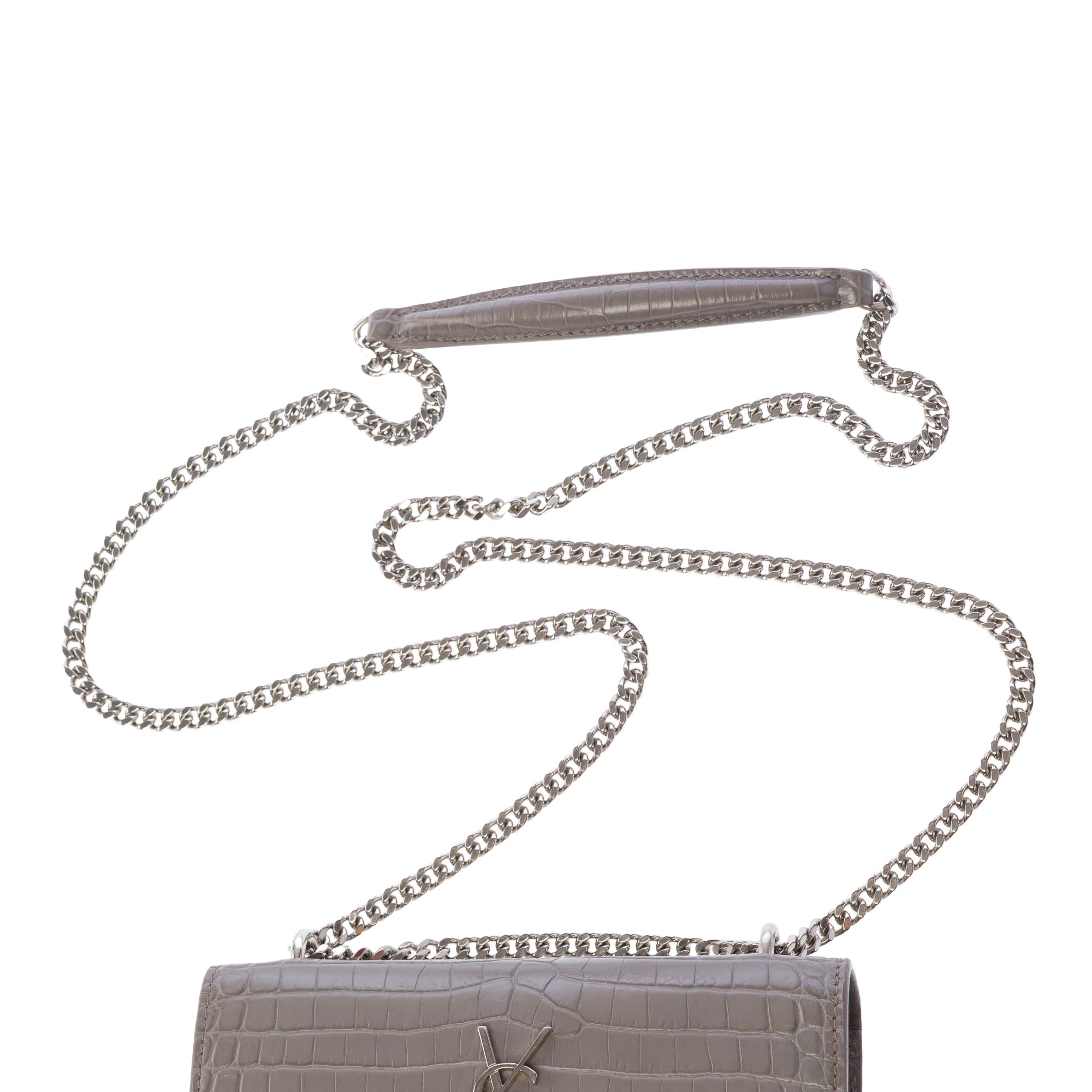 Sac YVES SAINT LAURENT en Cuir Gris - 103883