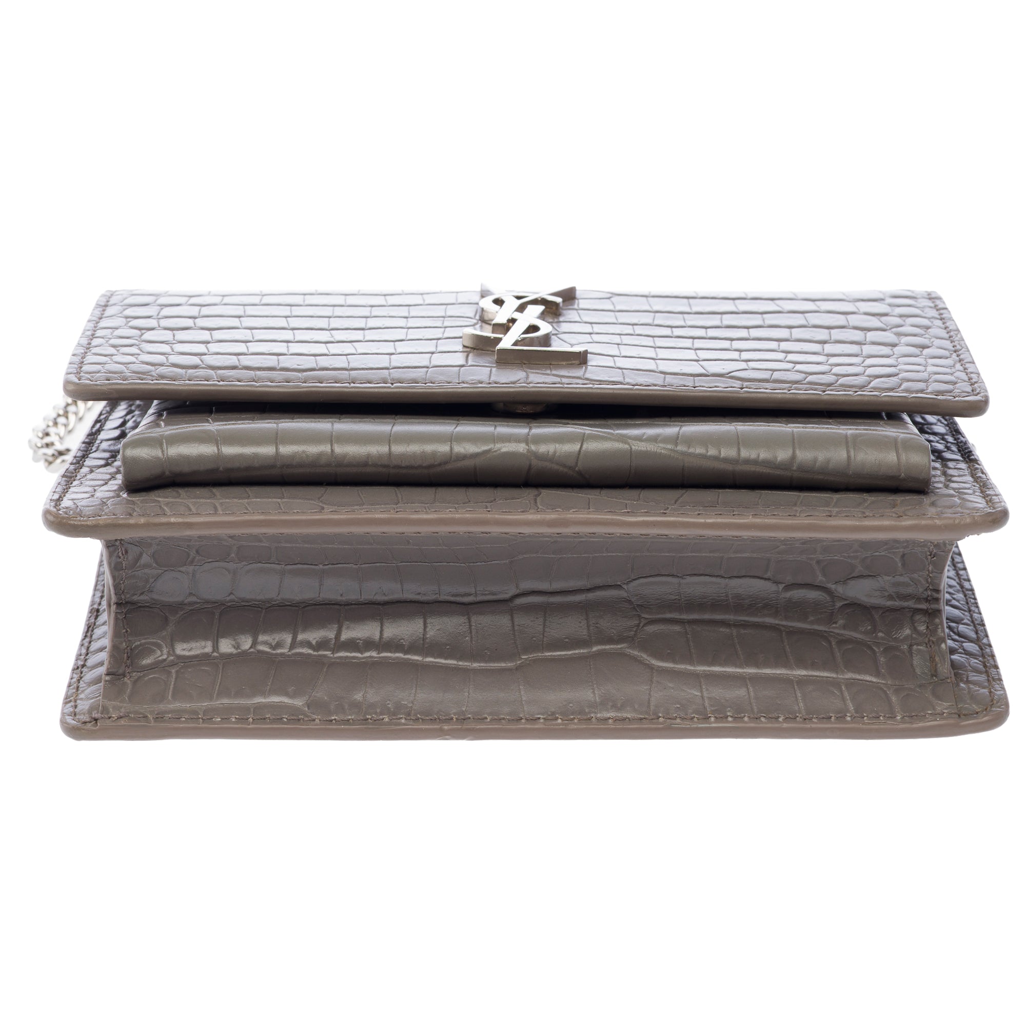 Sac YVES SAINT LAURENT en Cuir Gris - 103883