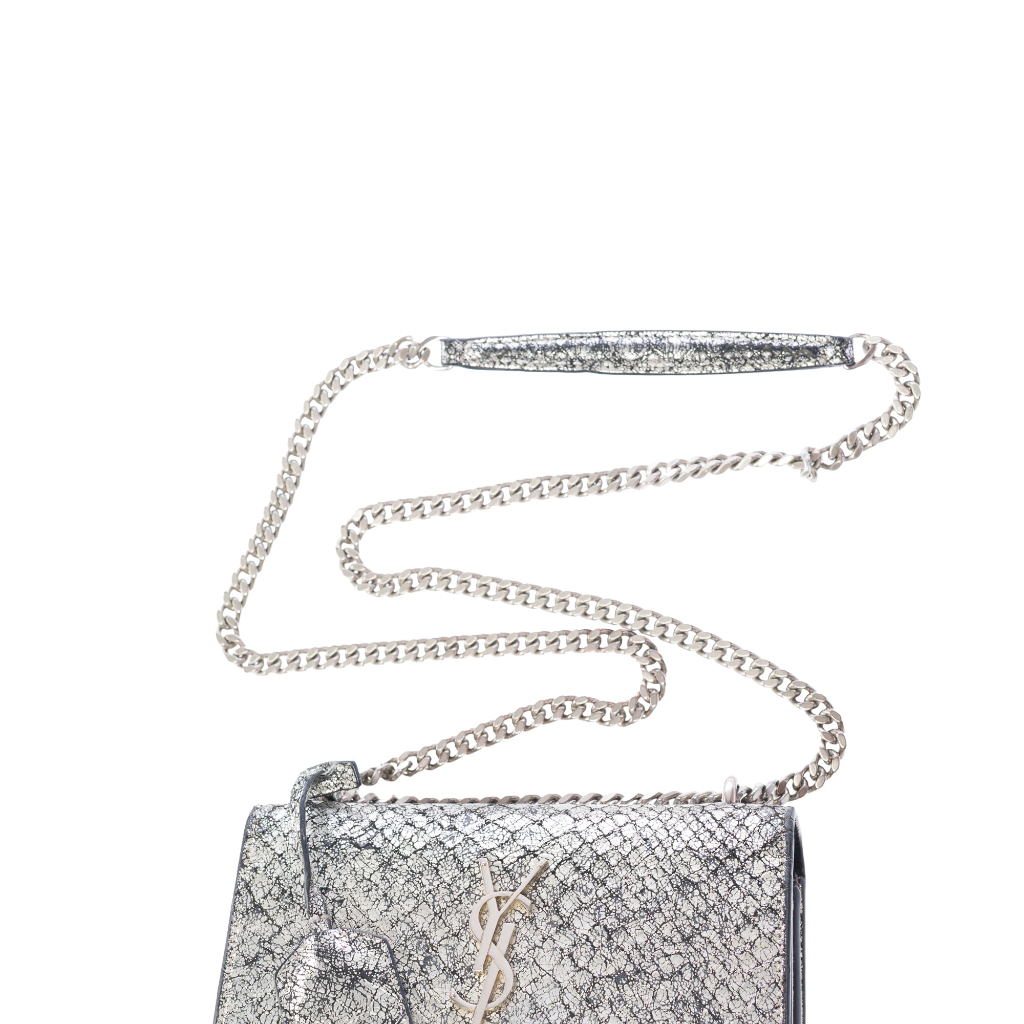 Sac YVES SAINT LAURENT en Cuir Argent - 103885