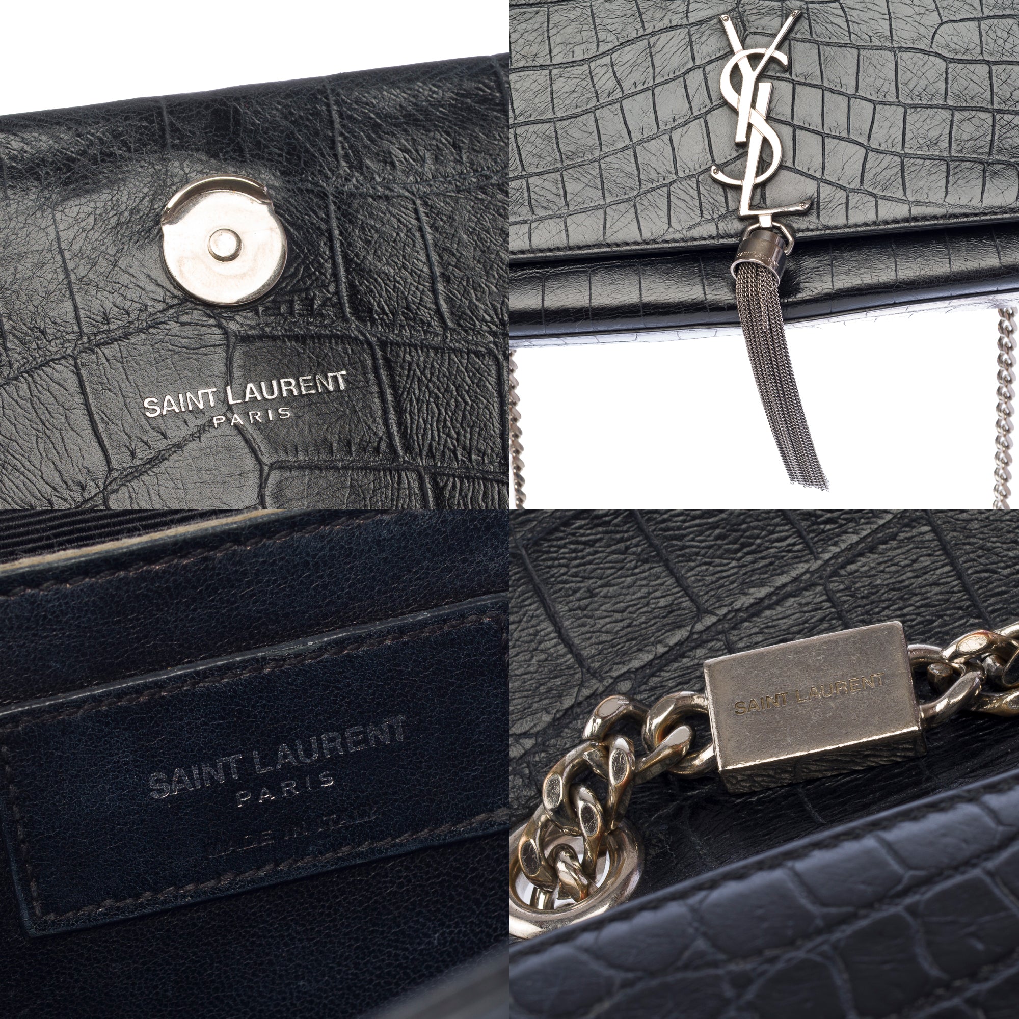 Sac YVES SAINT LAURENT en Cuir Noir - 103886