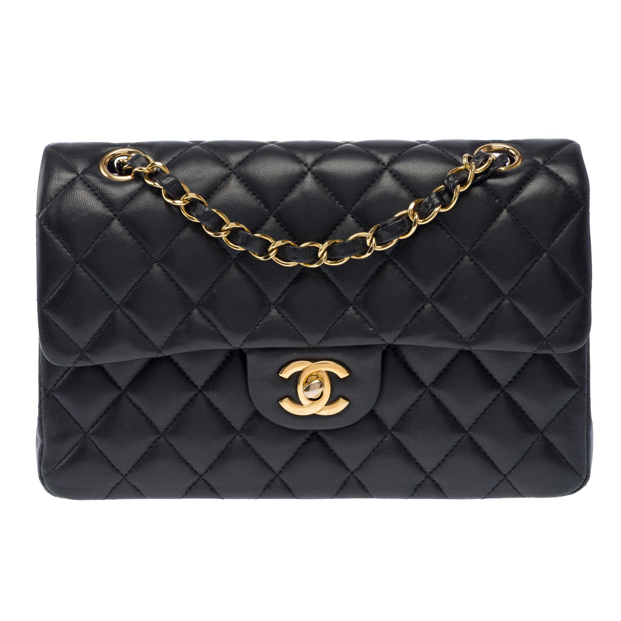 Sac CHANEL Timeless/Classique en Cuir Noir - 103890