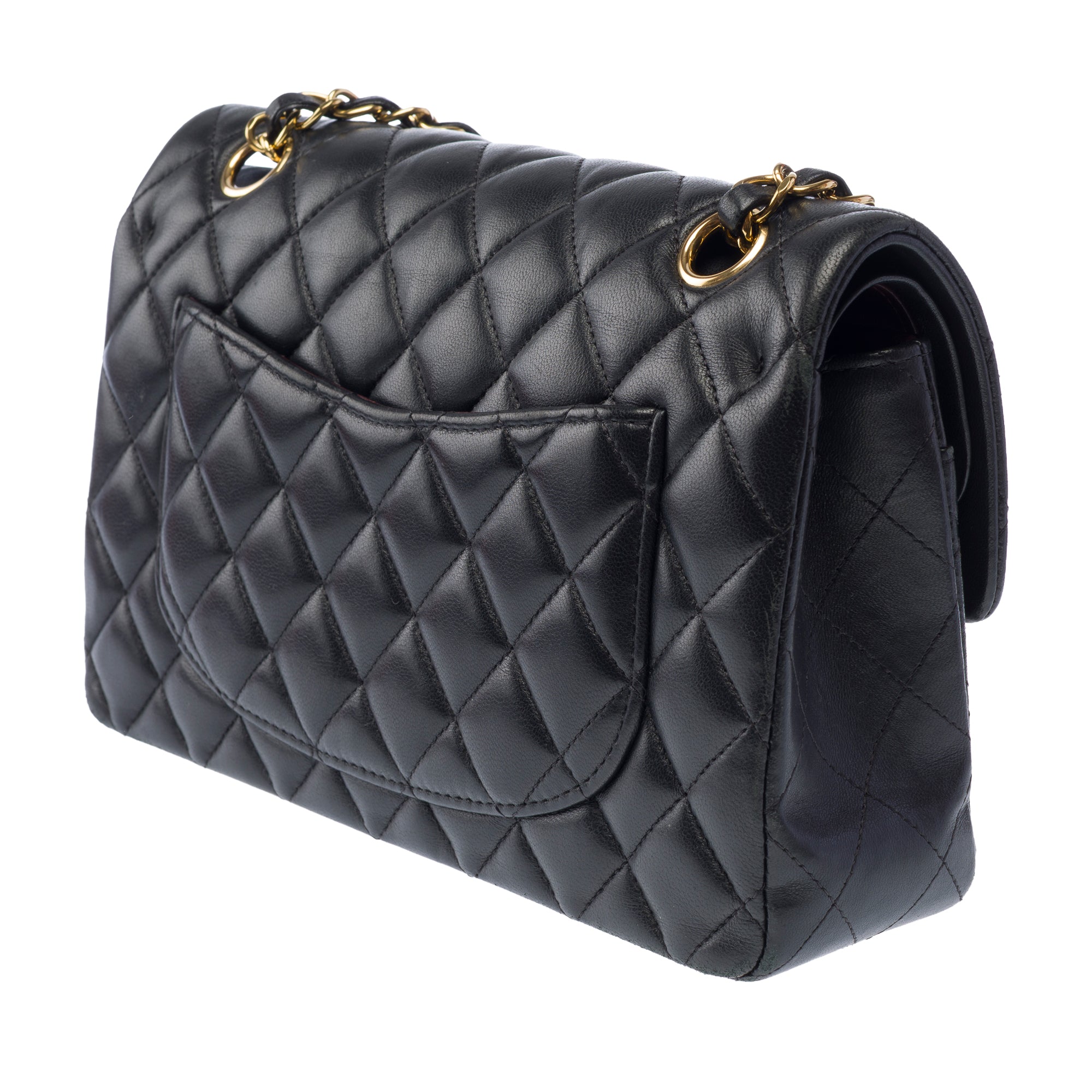 Sac CHANEL Timeless/Classique en Cuir Noir - 103890