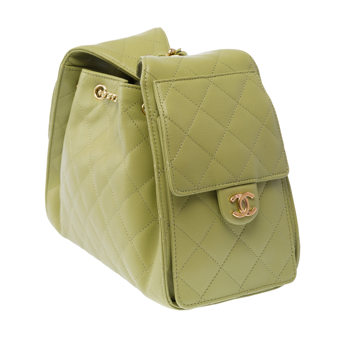Sac CHANEL en Cuir Vert - 103891