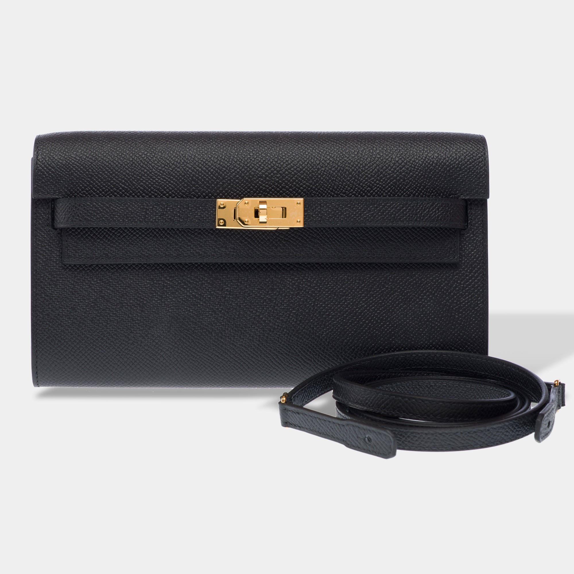 Sac HERMES Kelly to go en Cuir Noir - 103916