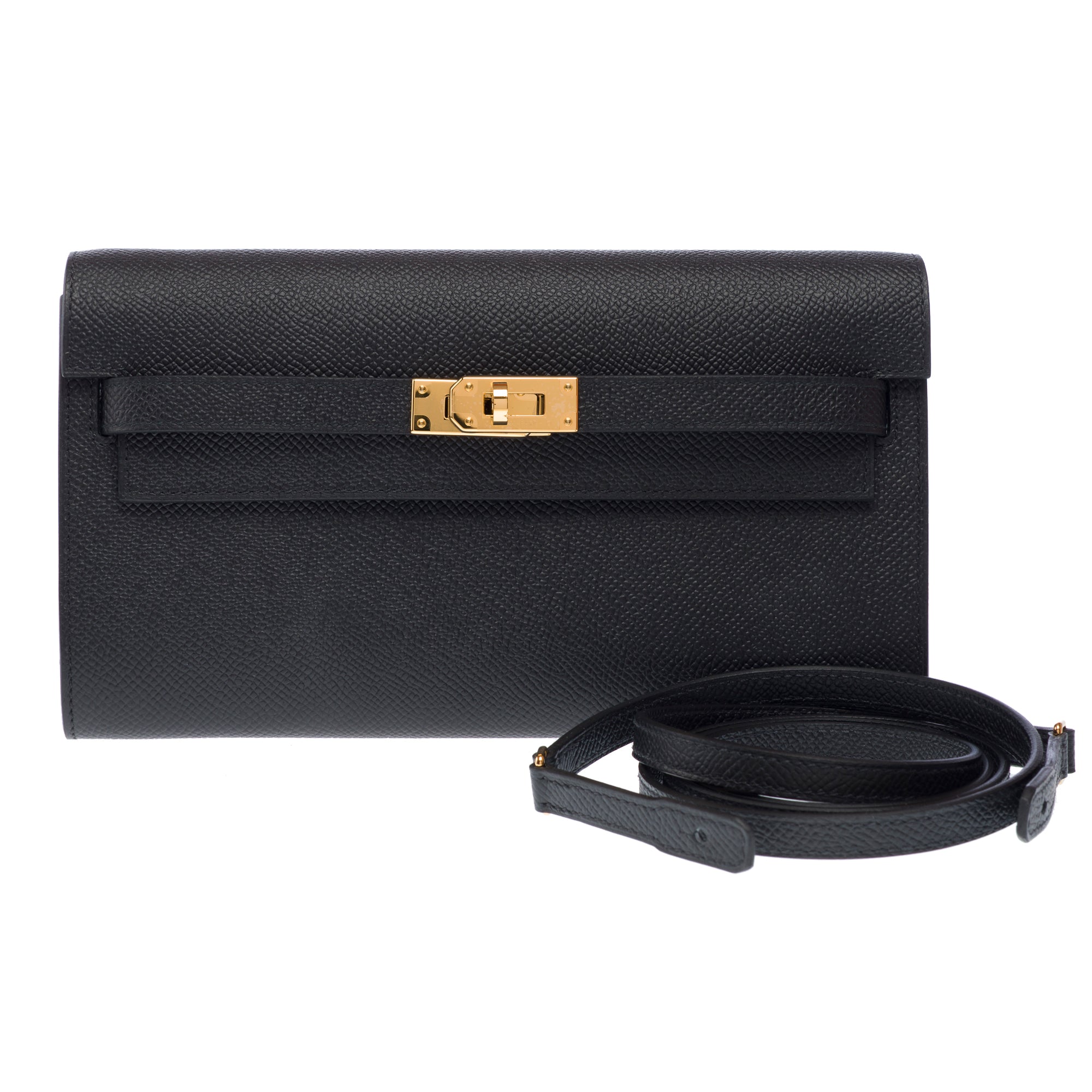 Sac HERMES Kelly to go en Cuir Noir - 103916