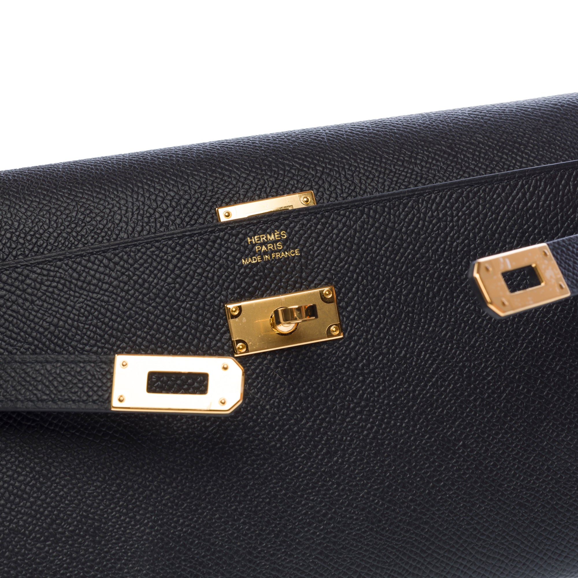 Sac HERMES Kelly to go en Cuir Noir - 103916