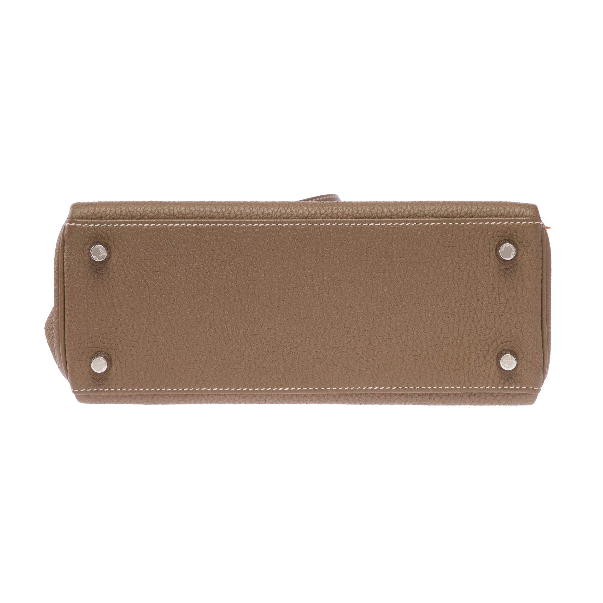 Sac HERMES Kelly 25 en Cuir Étoupe - 103914