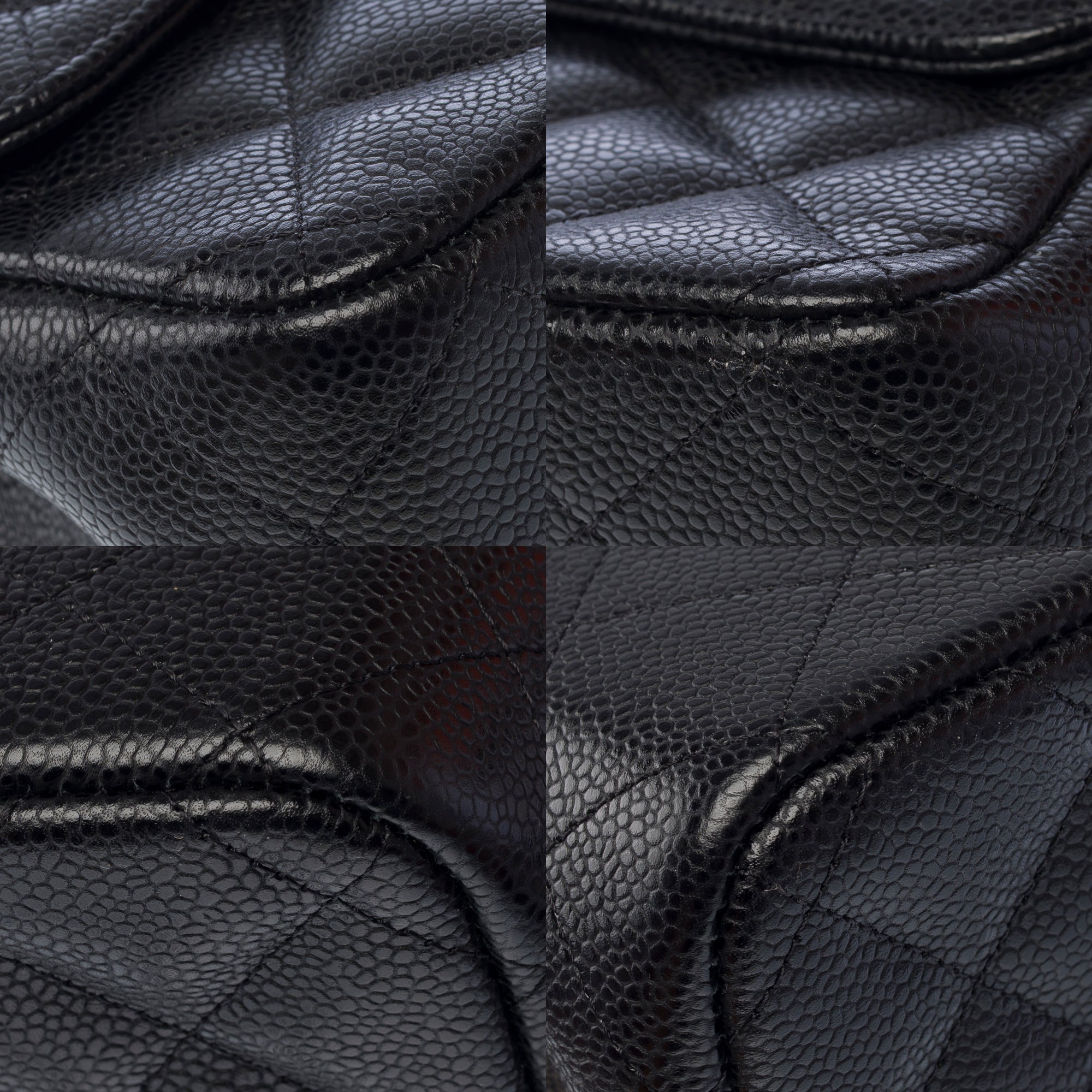 Sac CHANEL Timeless/Classique en Cuir Noir - 103637