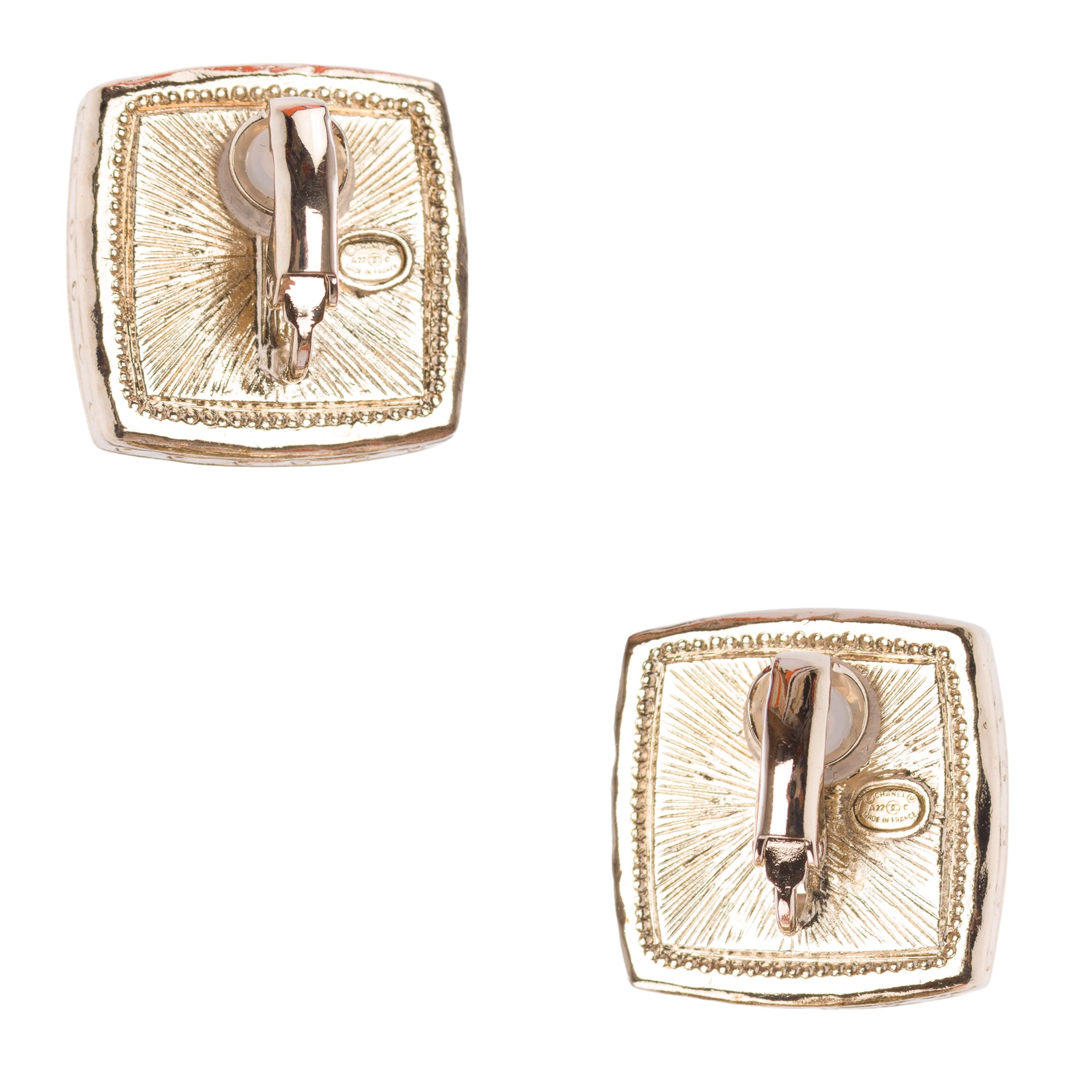 Bijoux CHANEL CC en Métal Doré - 103899