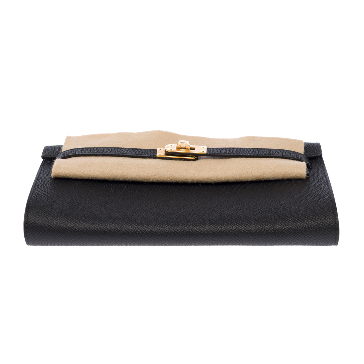 Sac HERMES Kelly to go en Cuir Noir - 103916