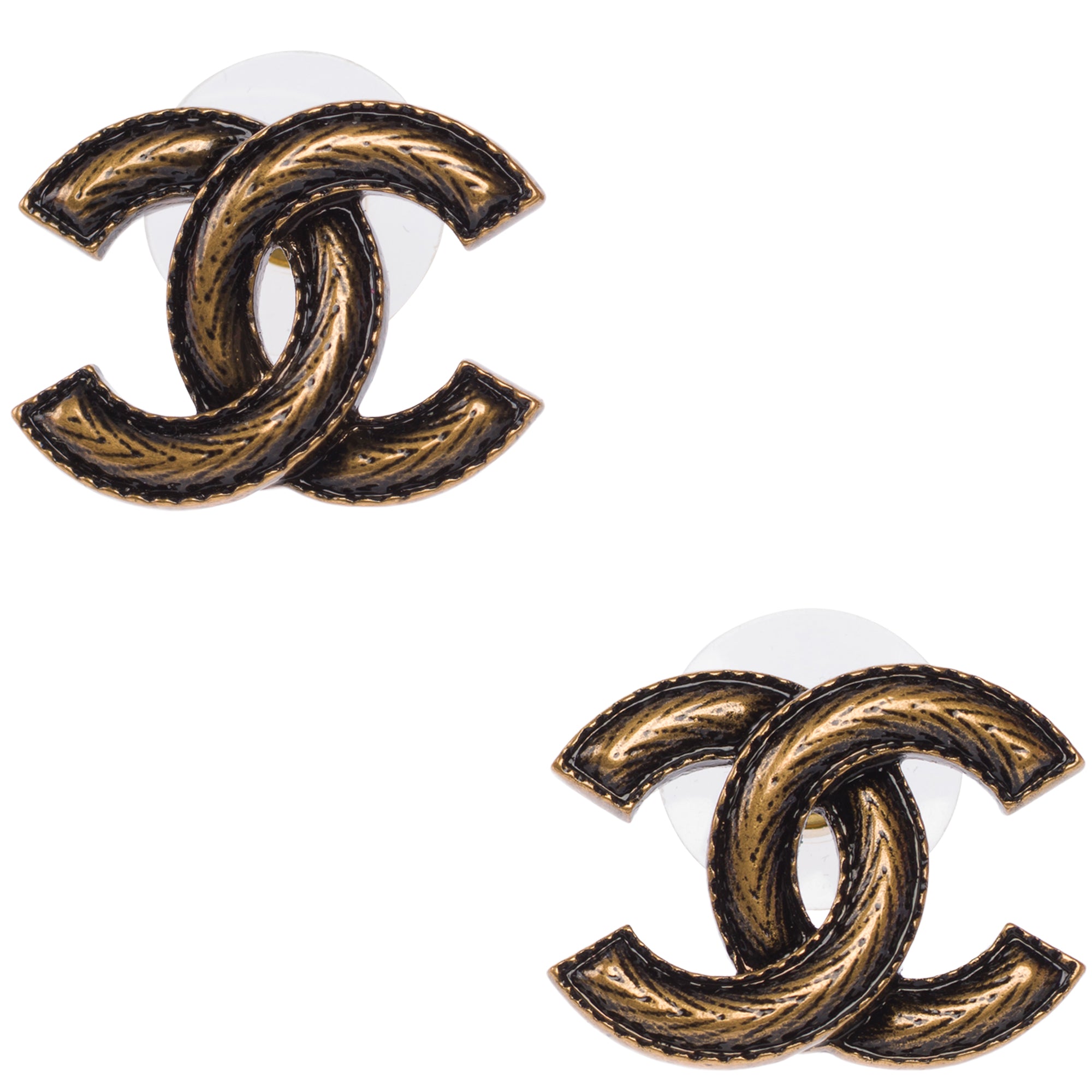 Bijoux CHANEL CC en Métal Doré - 103901