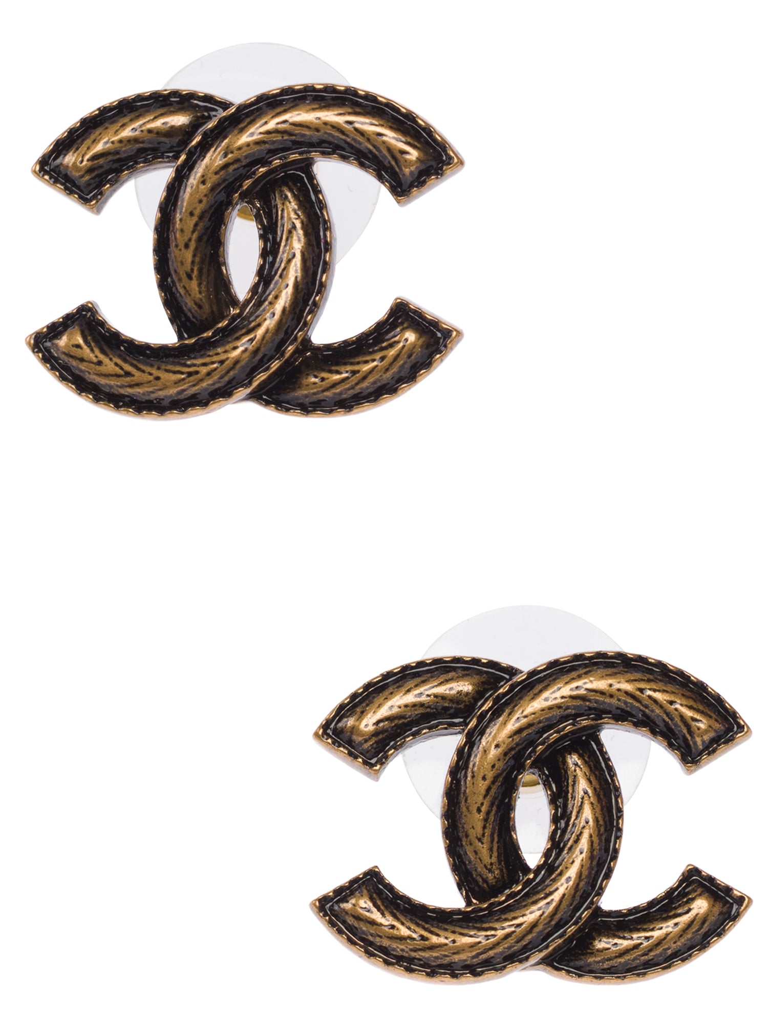 Bijoux CHANEL CC en Métal Doré - 103901