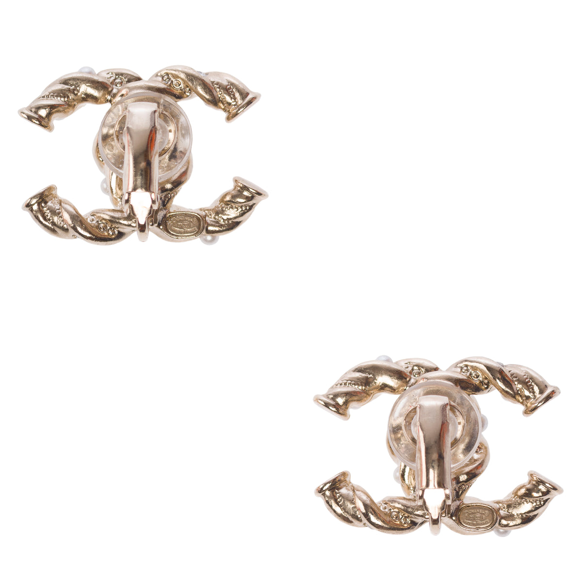 Bijoux CHANEL CC en Métal Doré - 103903