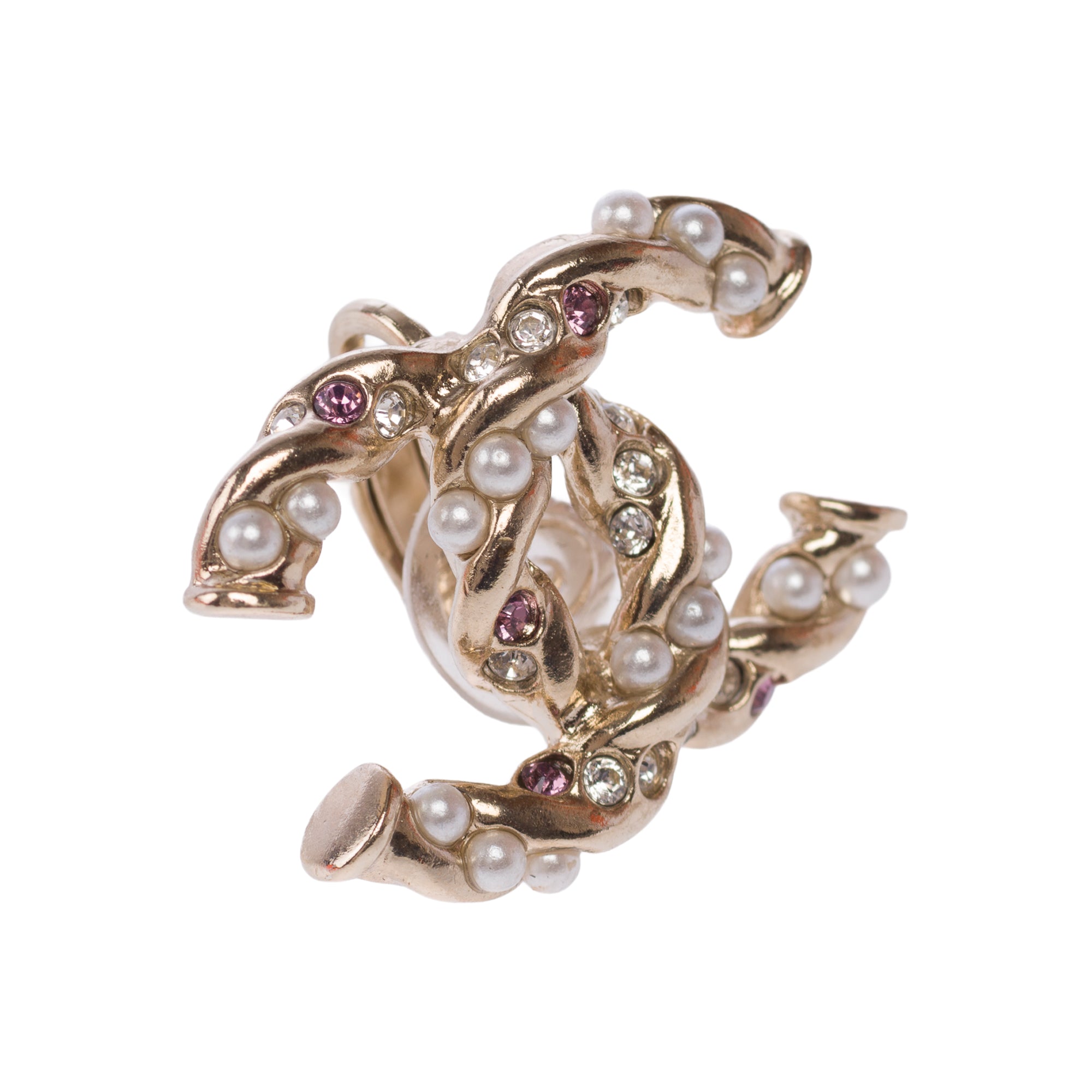 Bijoux CHANEL CC en Métal Doré - 103903