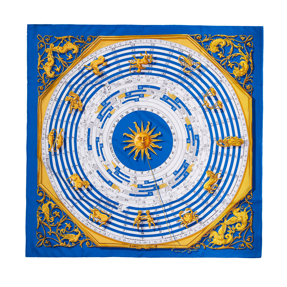 HERMES Blue Silk Accessory - 103892