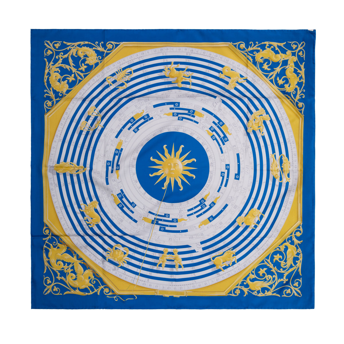 HERMES Blue Silk Accessory - 103892