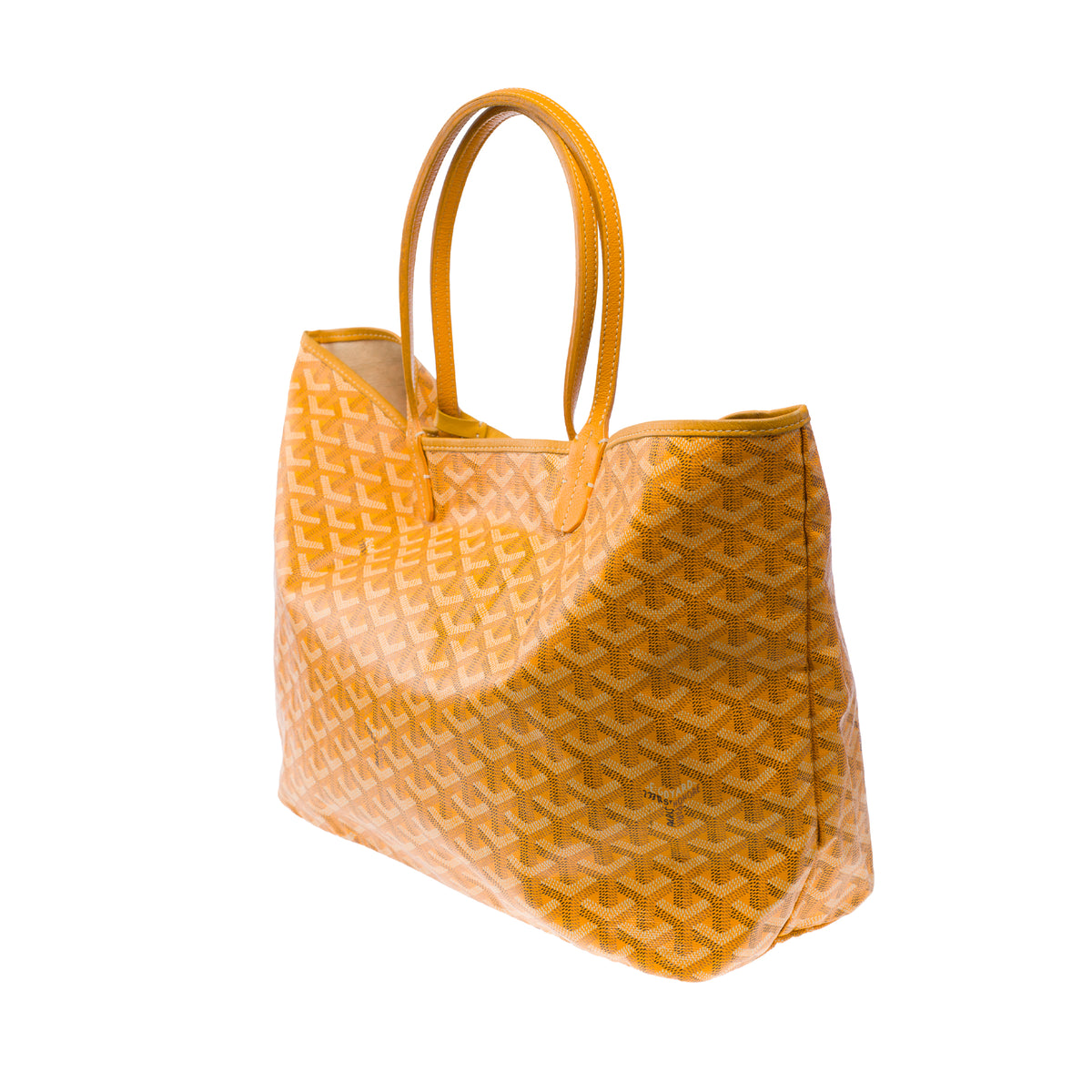 Sac GOYARD Saint-Louis en Toile Jaune - 103927