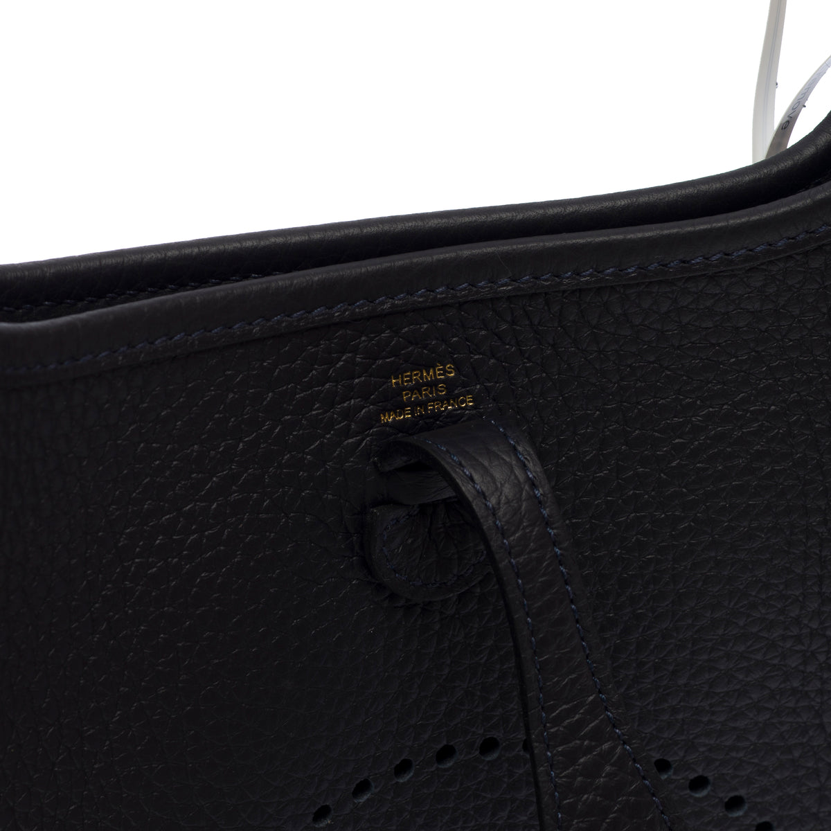 Sac HERMES Mini Evelyne en Cuir Marron - 103936
