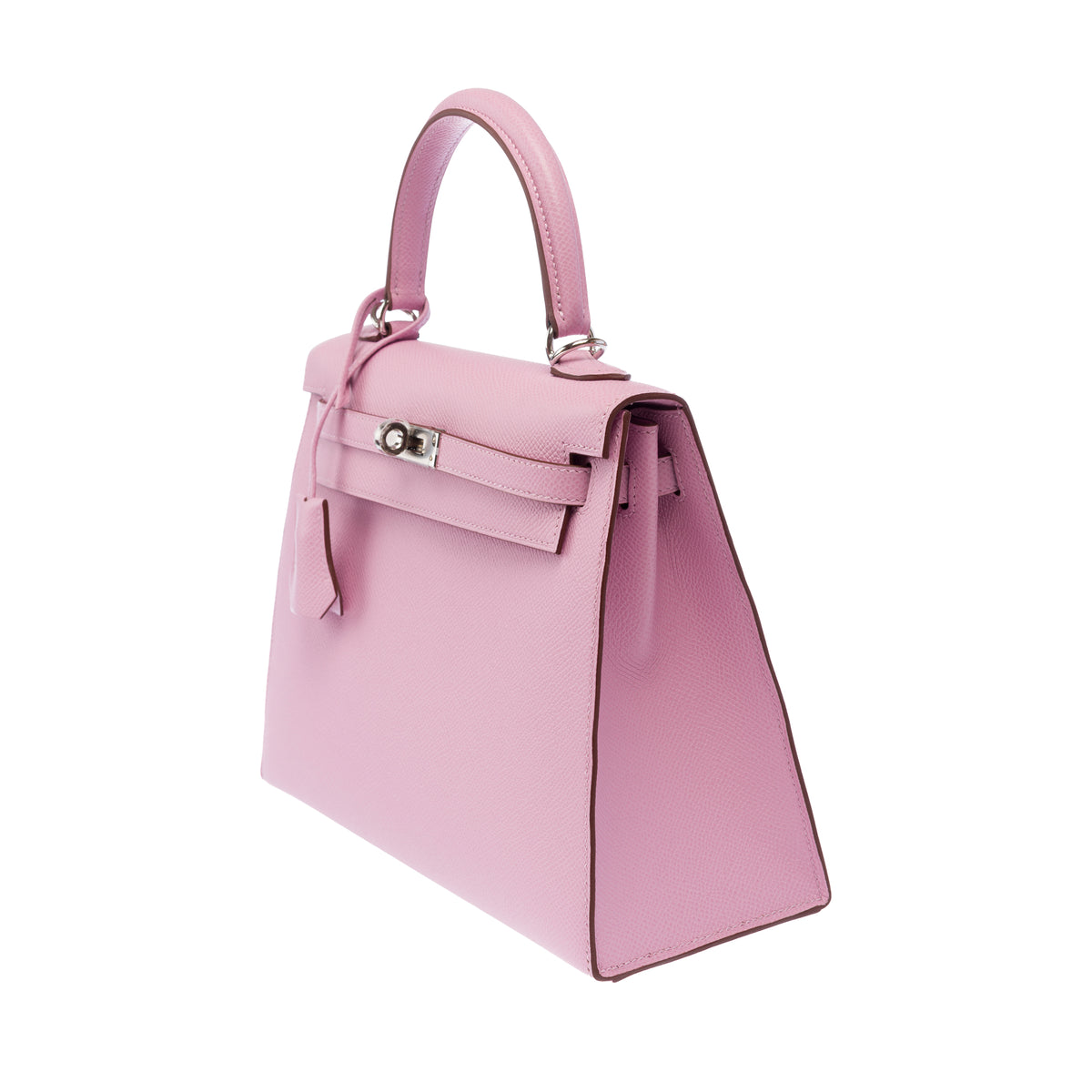 Sac HERMES Kelly 25 en Cuir Violet - 103949