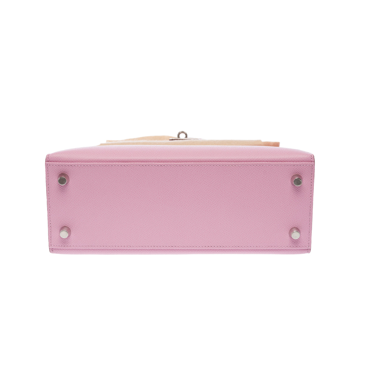 Sac HERMES Kelly 25 en Cuir Violet - 103949