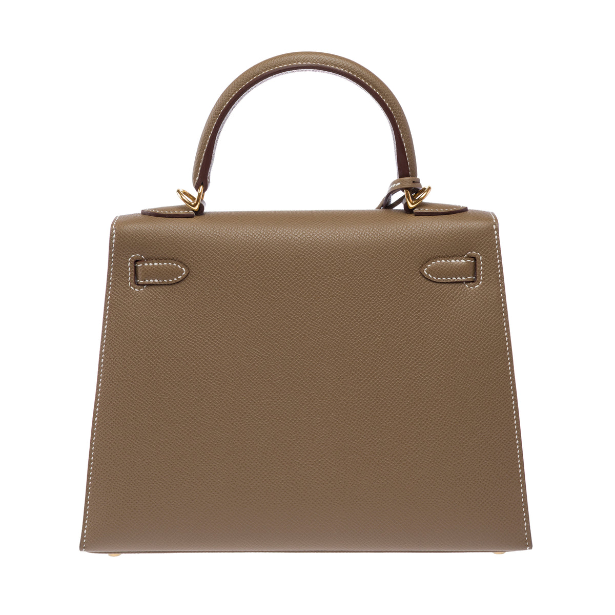 Sac HERMES Kelly 25 en Cuir Étoupe - 103951