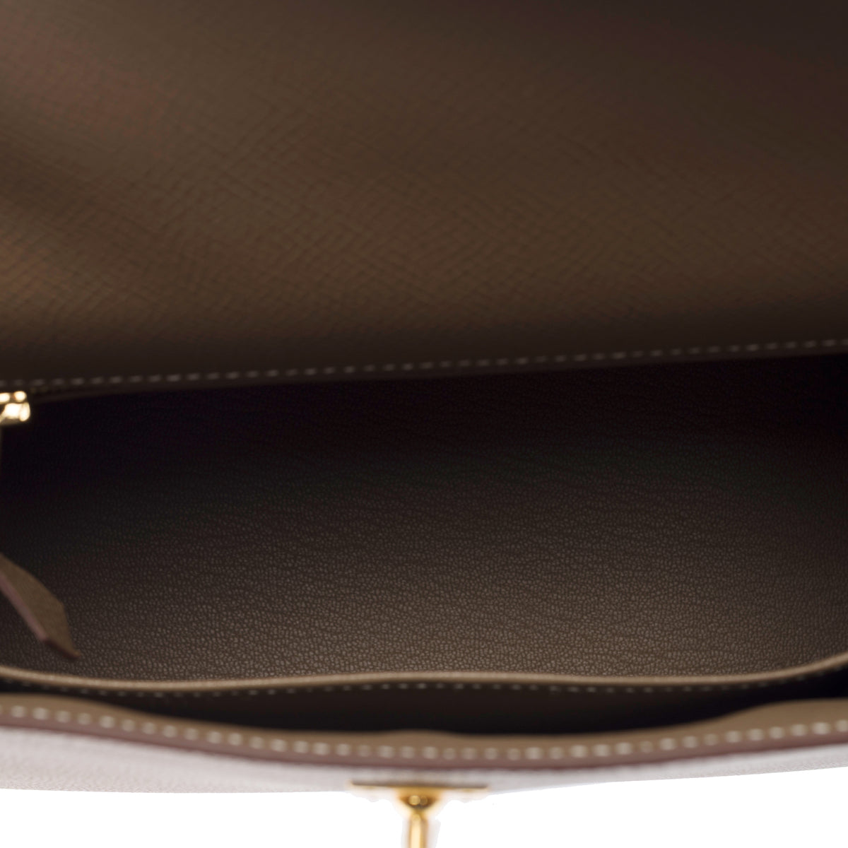 Sac HERMES Kelly 25 en Cuir Étoupe - 103951