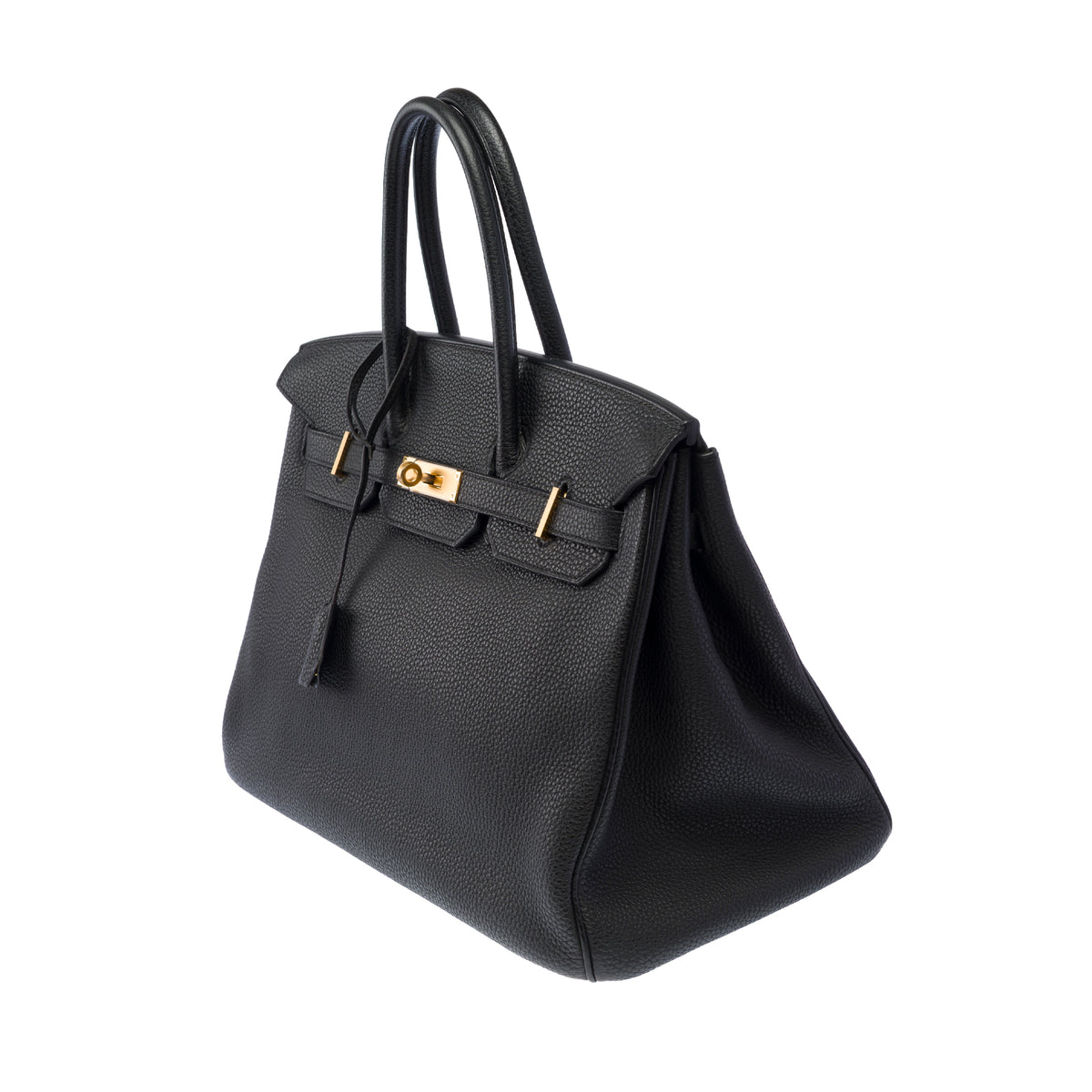 Sac HERMES Birkin 35 en Cuir Noir - 103947