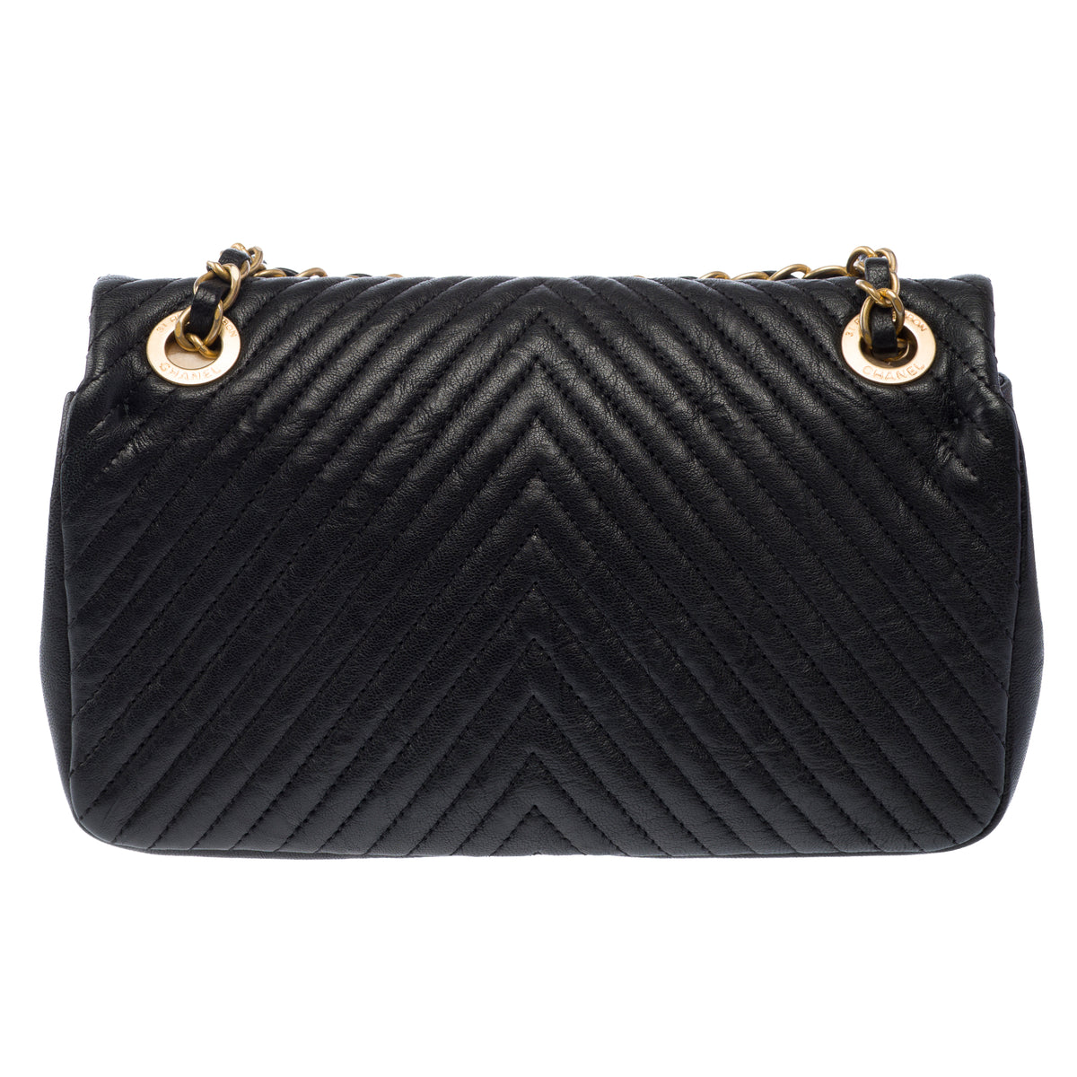 Sac CHANEL Timeless/Classique en Cuir Noir - 103961