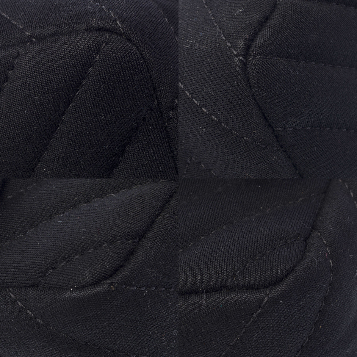 Sac CHANEL Timeless/Classique en Coton Noir - 103937