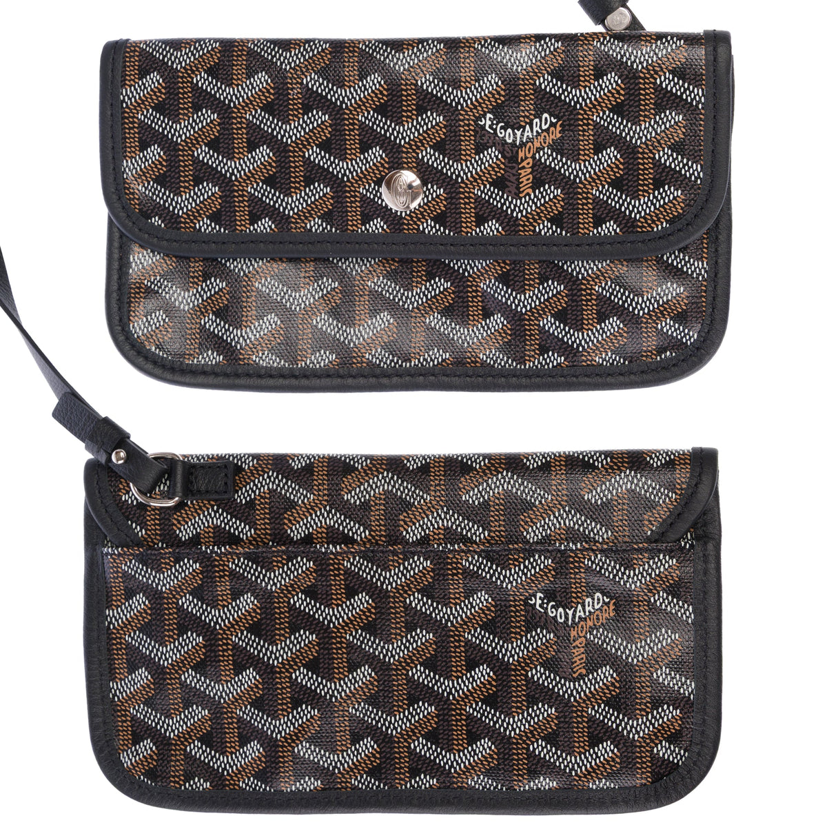 Sac GOYARD Saint-Louis en Toile Noir - 104074