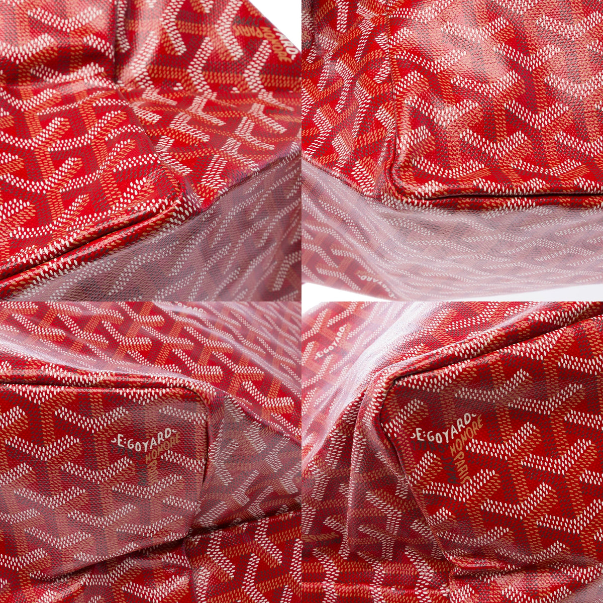 Sac GOYARD Saint-Louis en Toile Rouge - 103989