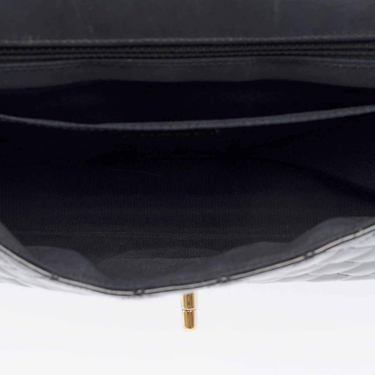 Sac CHANEL Timeless/Classique en Cuir verni Noir - 103960