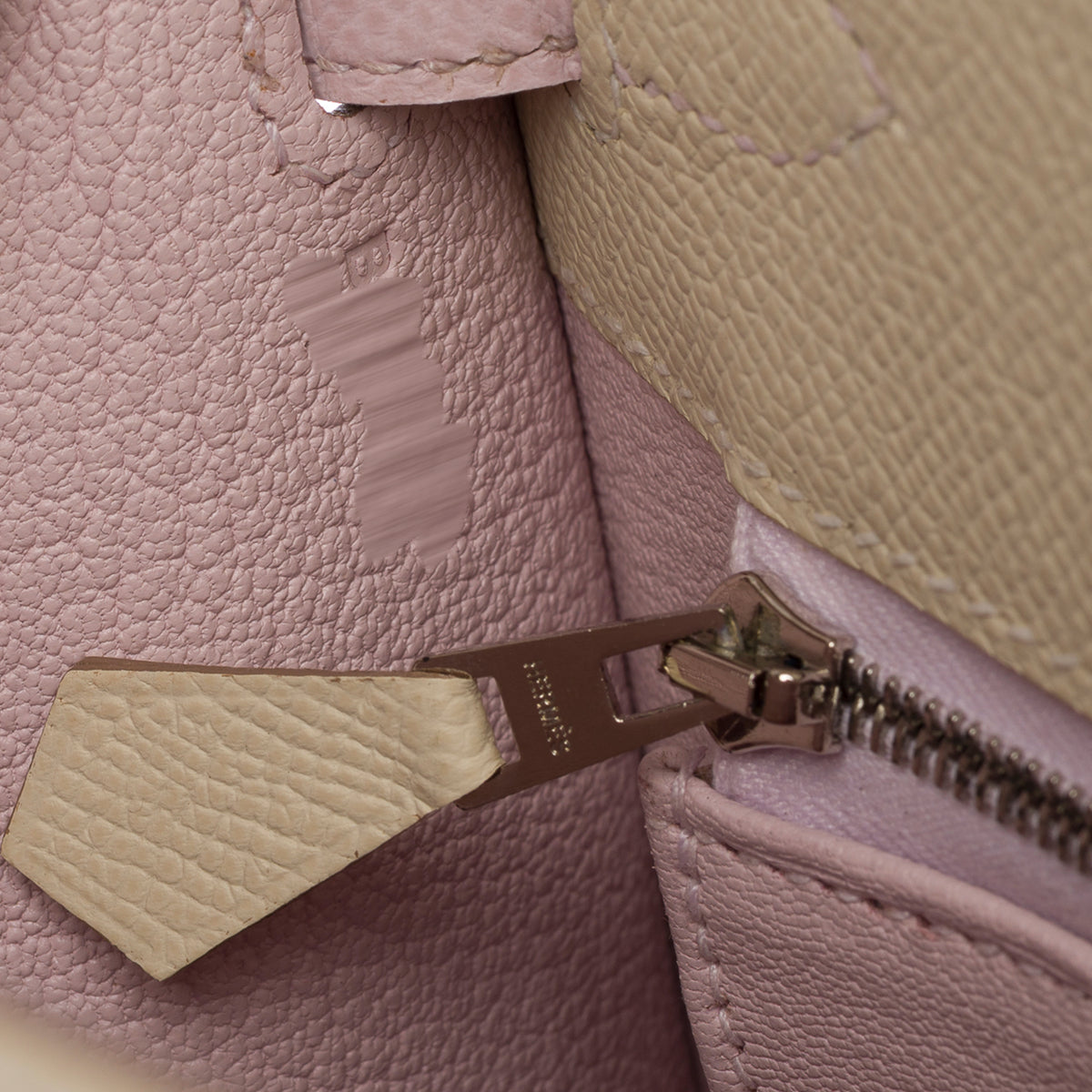 Sac HERMES Kelly 25 en Cuir Blanc - 103980