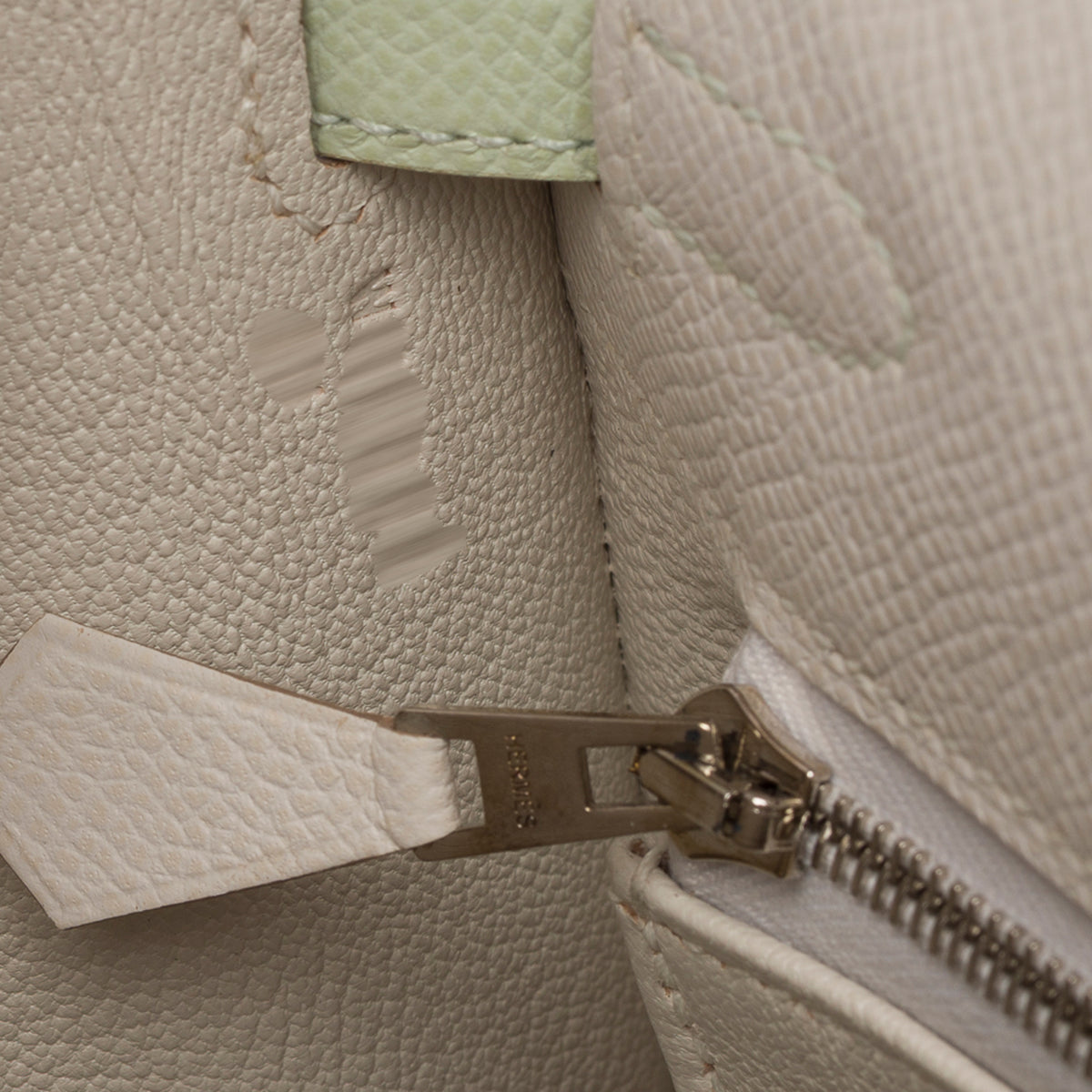 Sac HERMES Kelly 25 en Cuir Gris - 103981