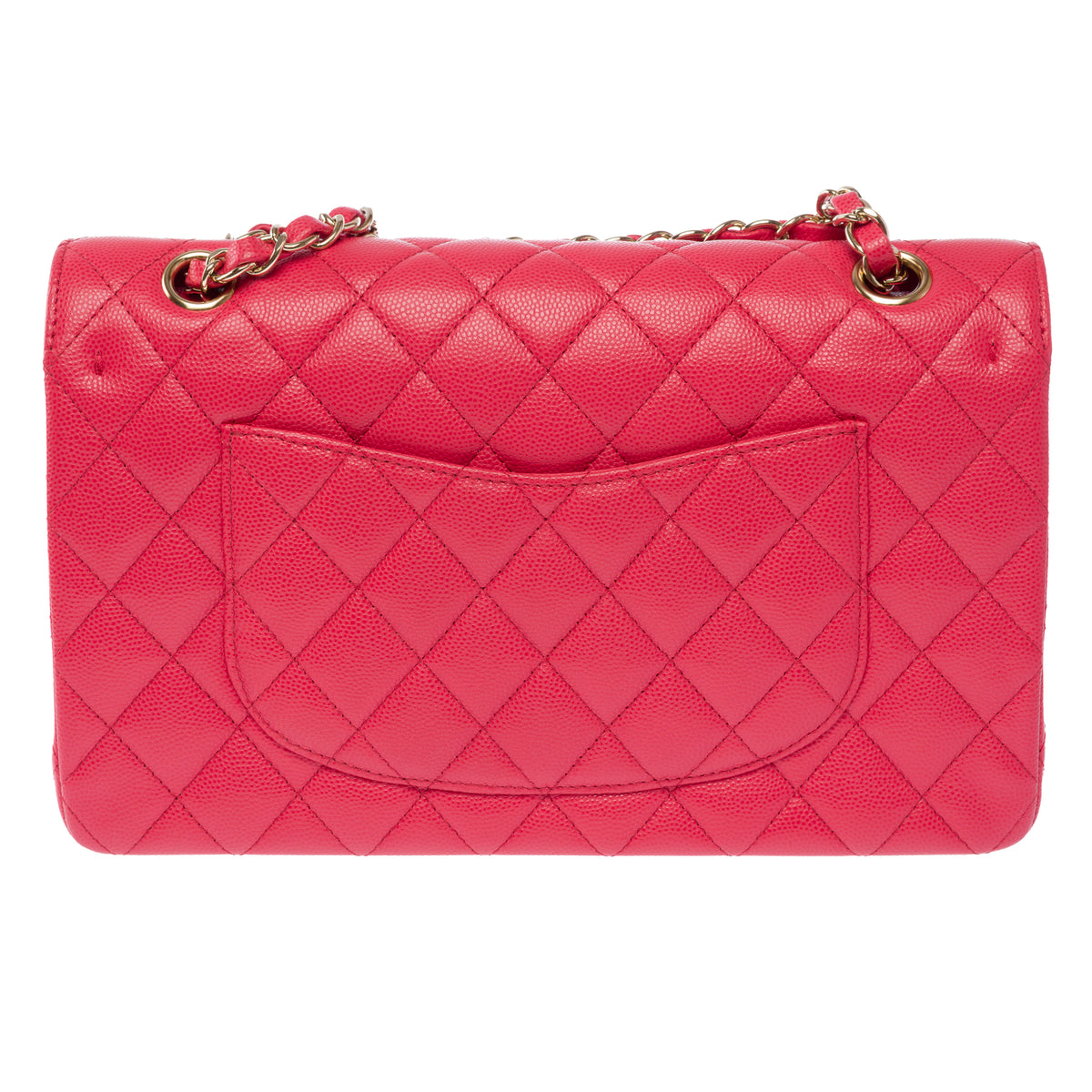 Sac CHANEL Timeless/Classique en Cuir Rose - 103984