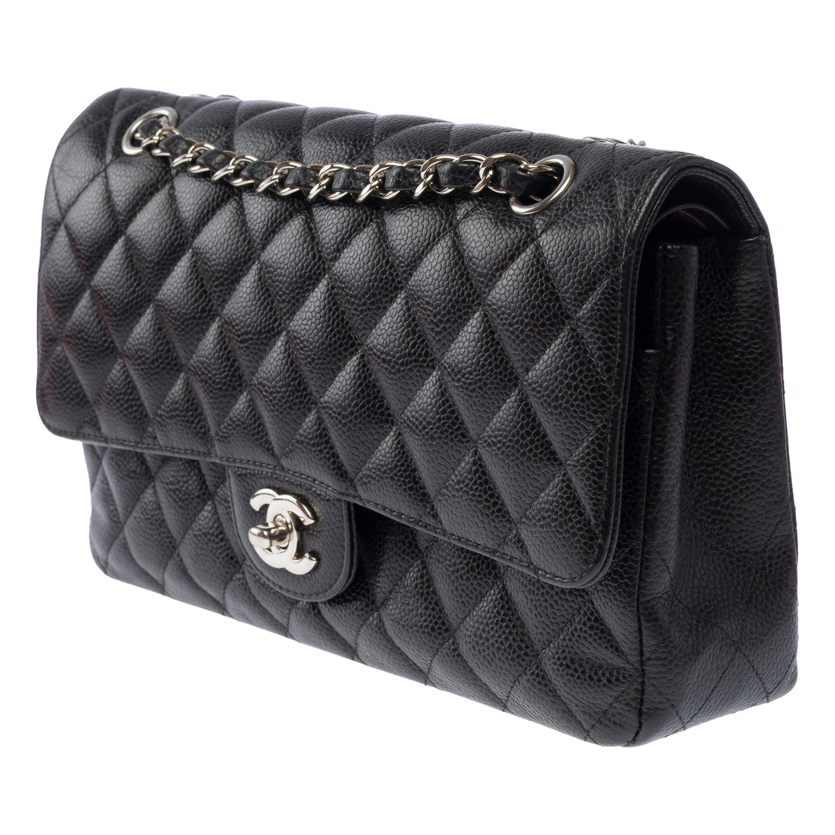 Sac CHANEL Timeless/Classique en Cuir Noir - 103985