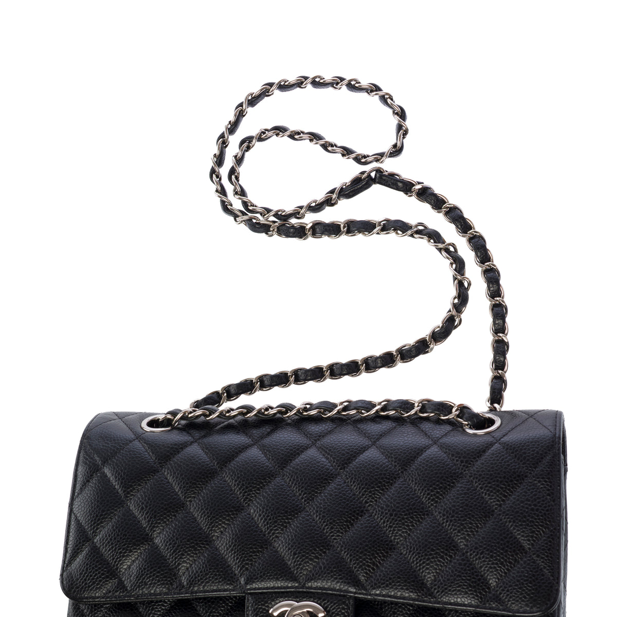 Sac CHANEL Timeless/Classique en Cuir Noir - 103985