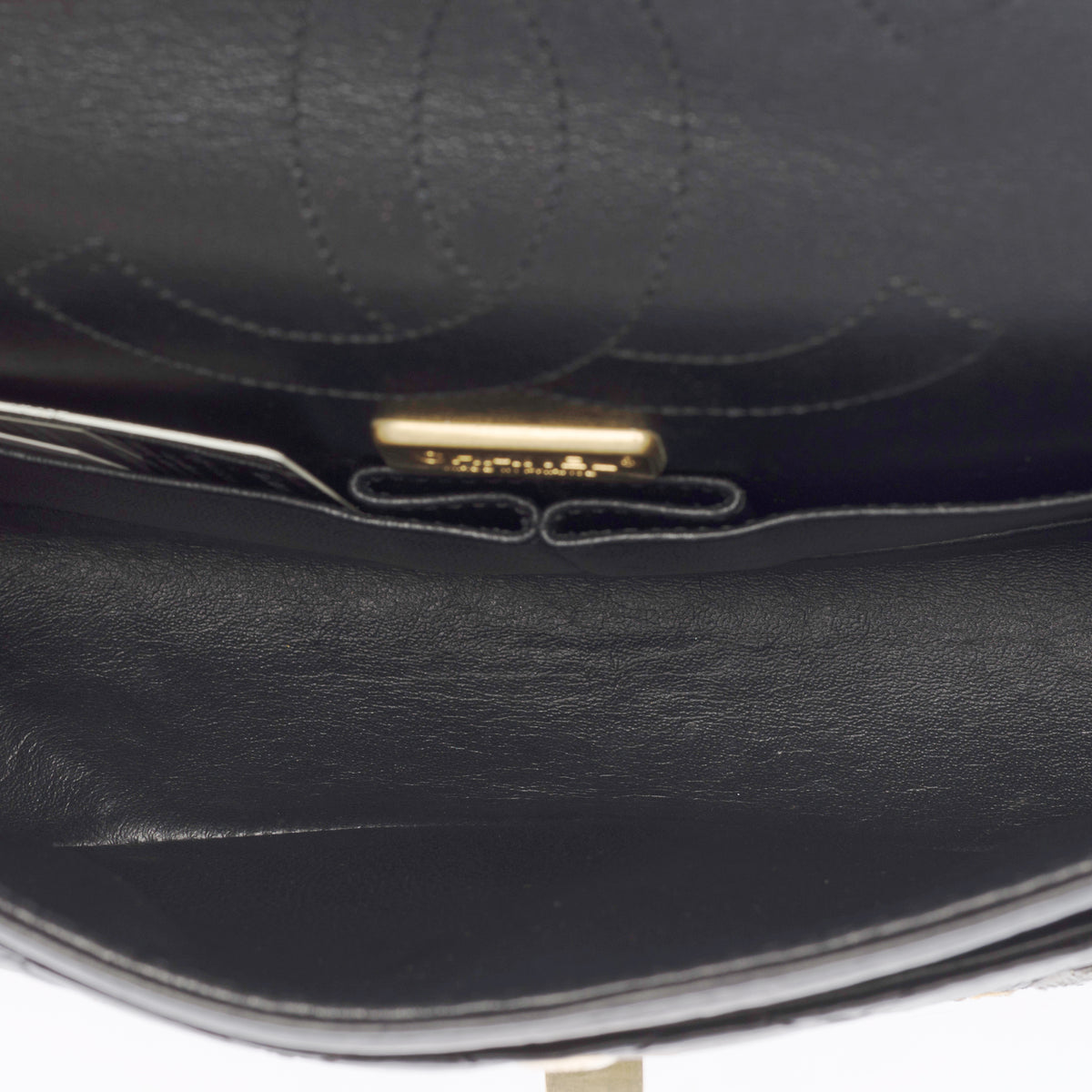 Sac CHANEL 2.55 en Cuir Noir - 103986