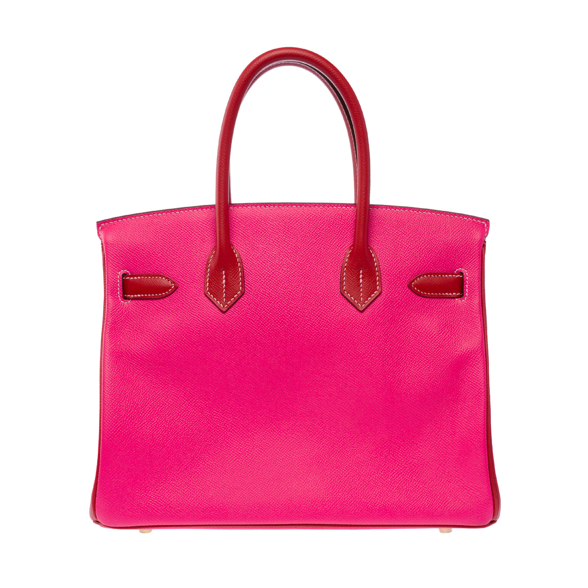 Sac HERMES Birkin 30 en Cuir Rose - 103991