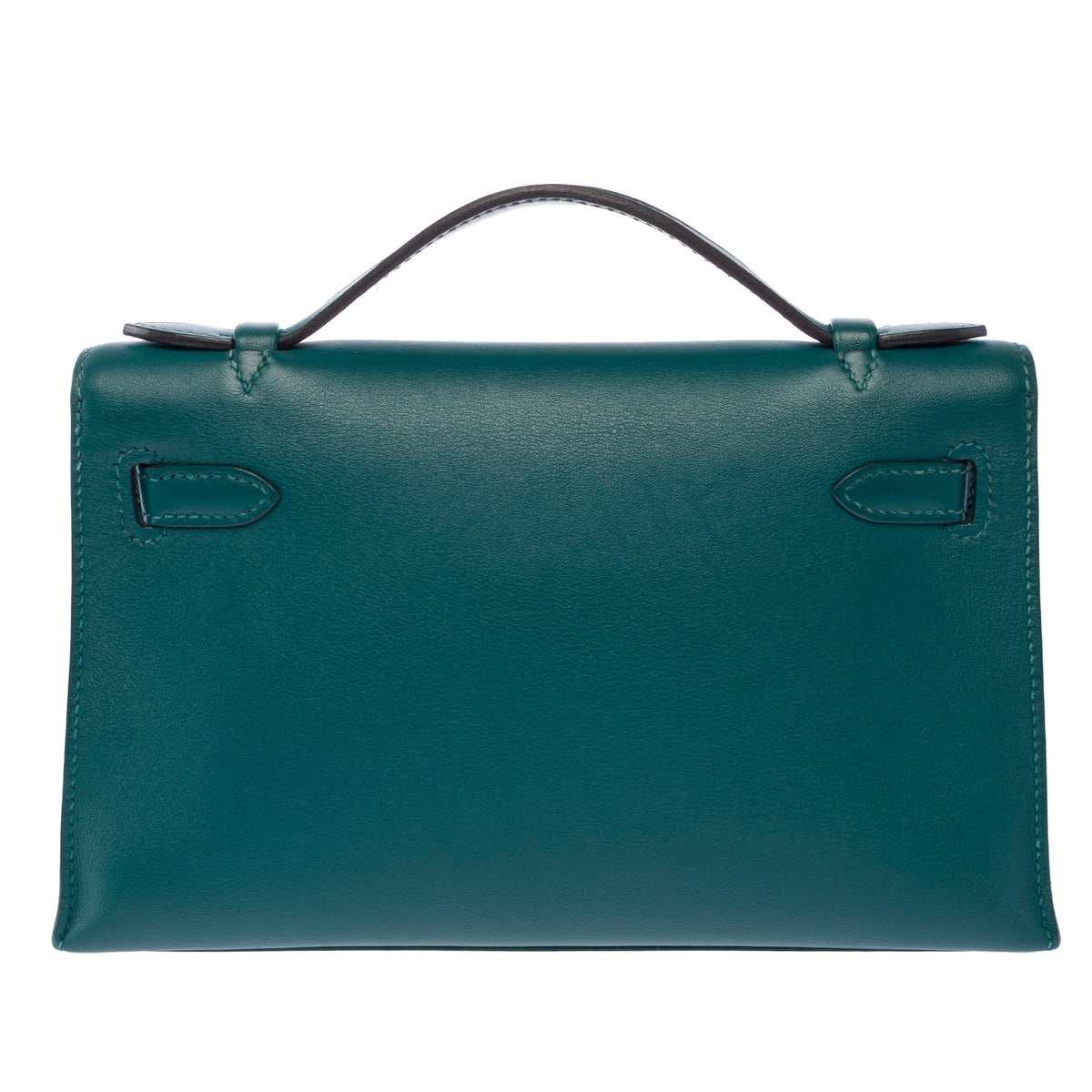 Sac HERMES Kelly Mini en Cuir Vert - 104000