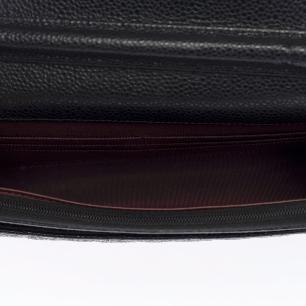 Sac CHANEL Wallet on Chain en Cuir Noir - 103982