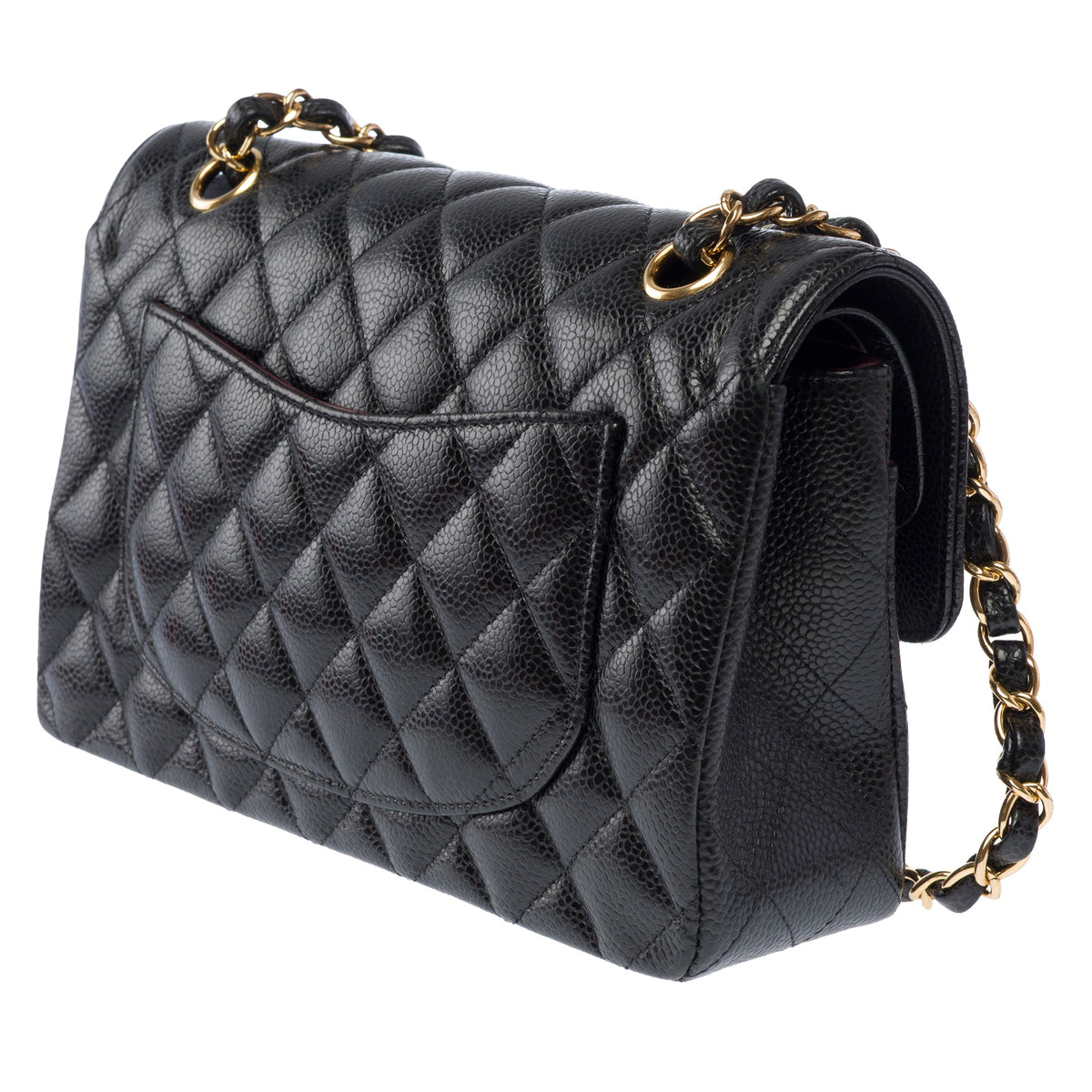 Sac CHANEL Timeless/Classique en Cuir Noir - 103997
