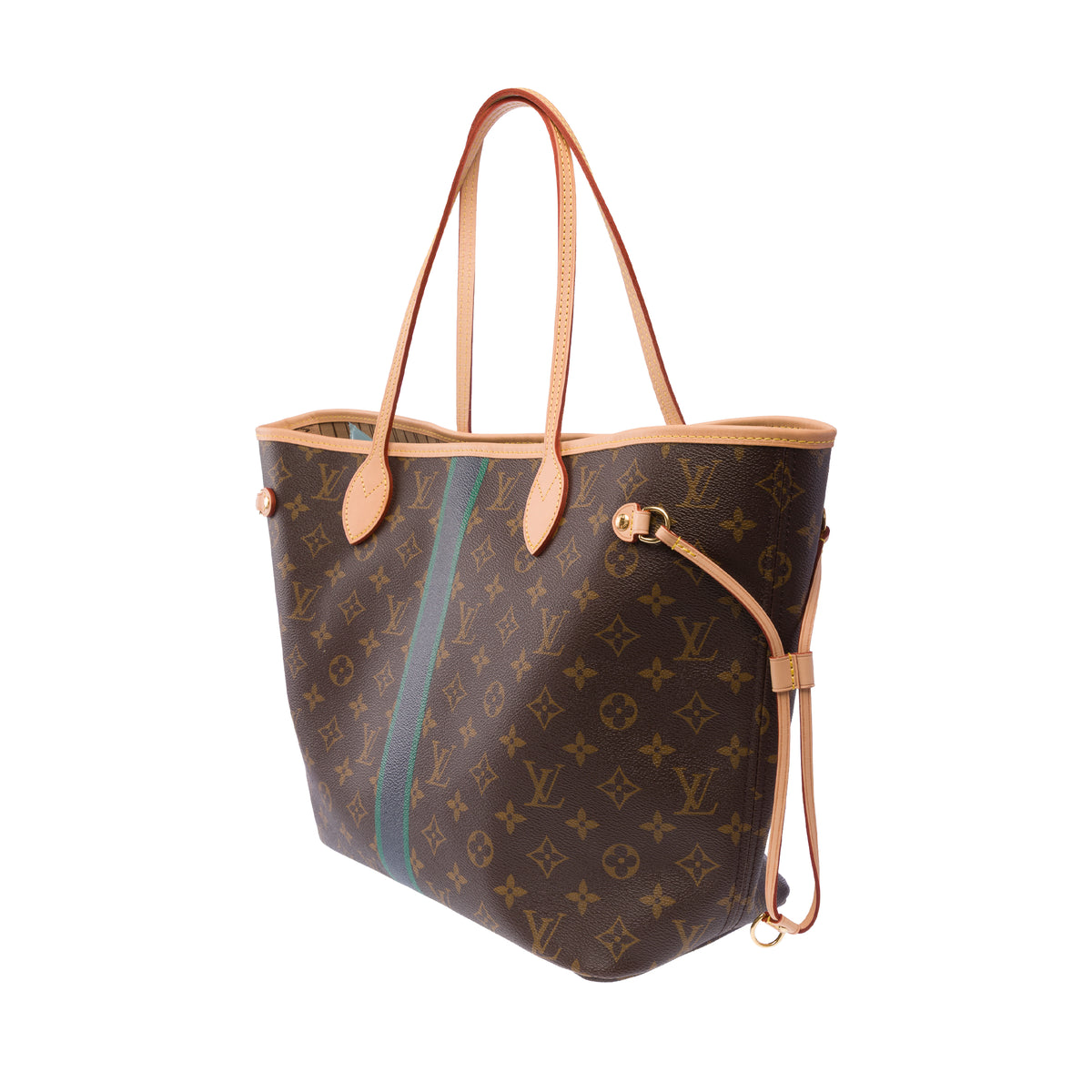 Sac LOUIS VUITTON Neverfull en Toile Marron - 104001